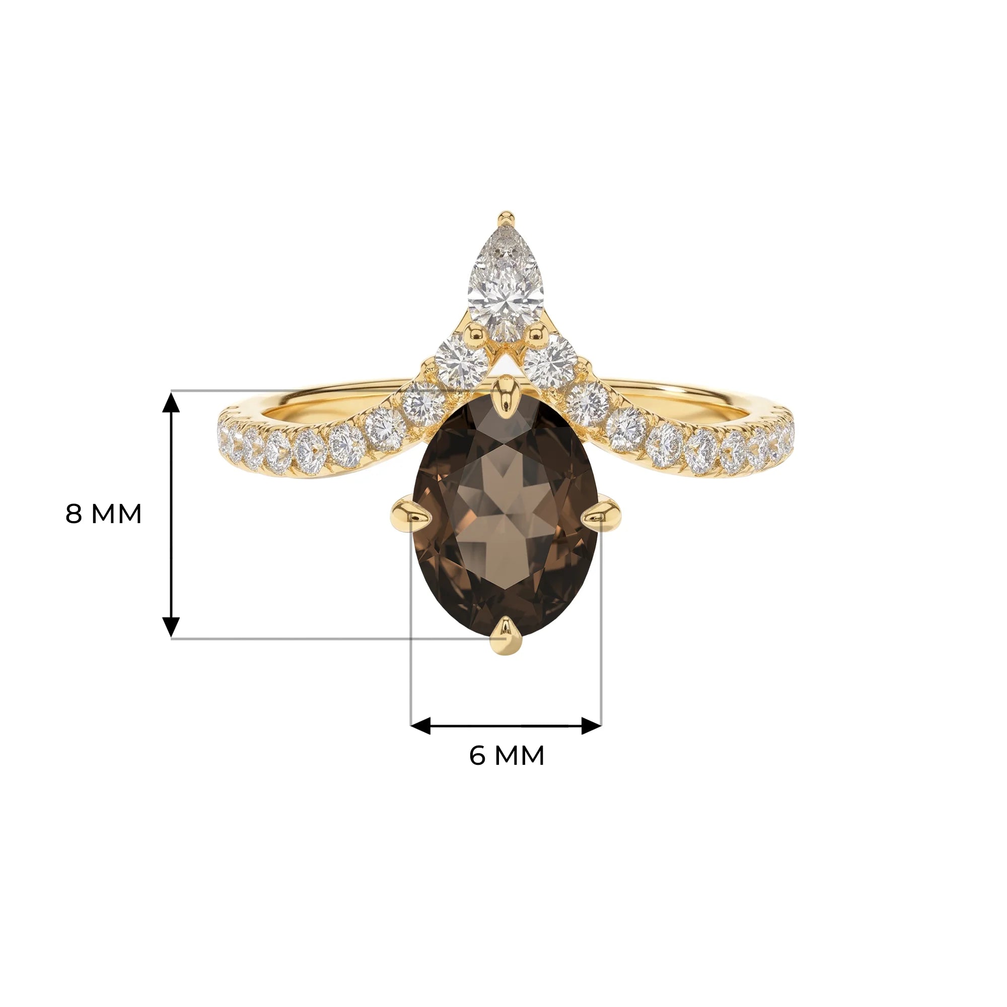 14K Yellow Gold