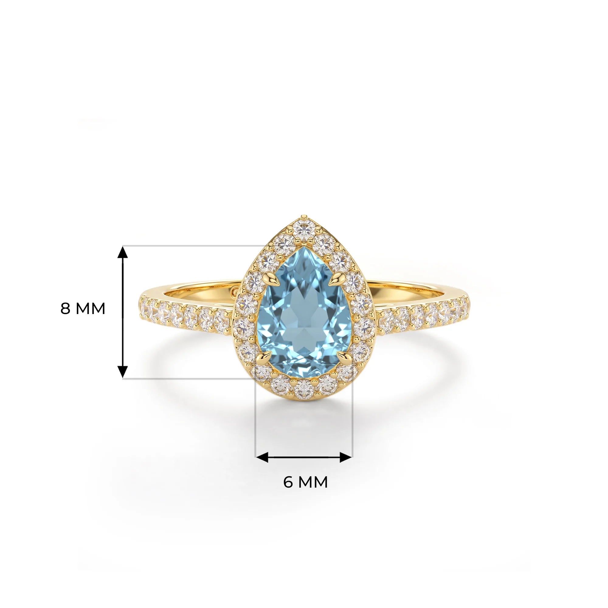 14K Yellow Gold