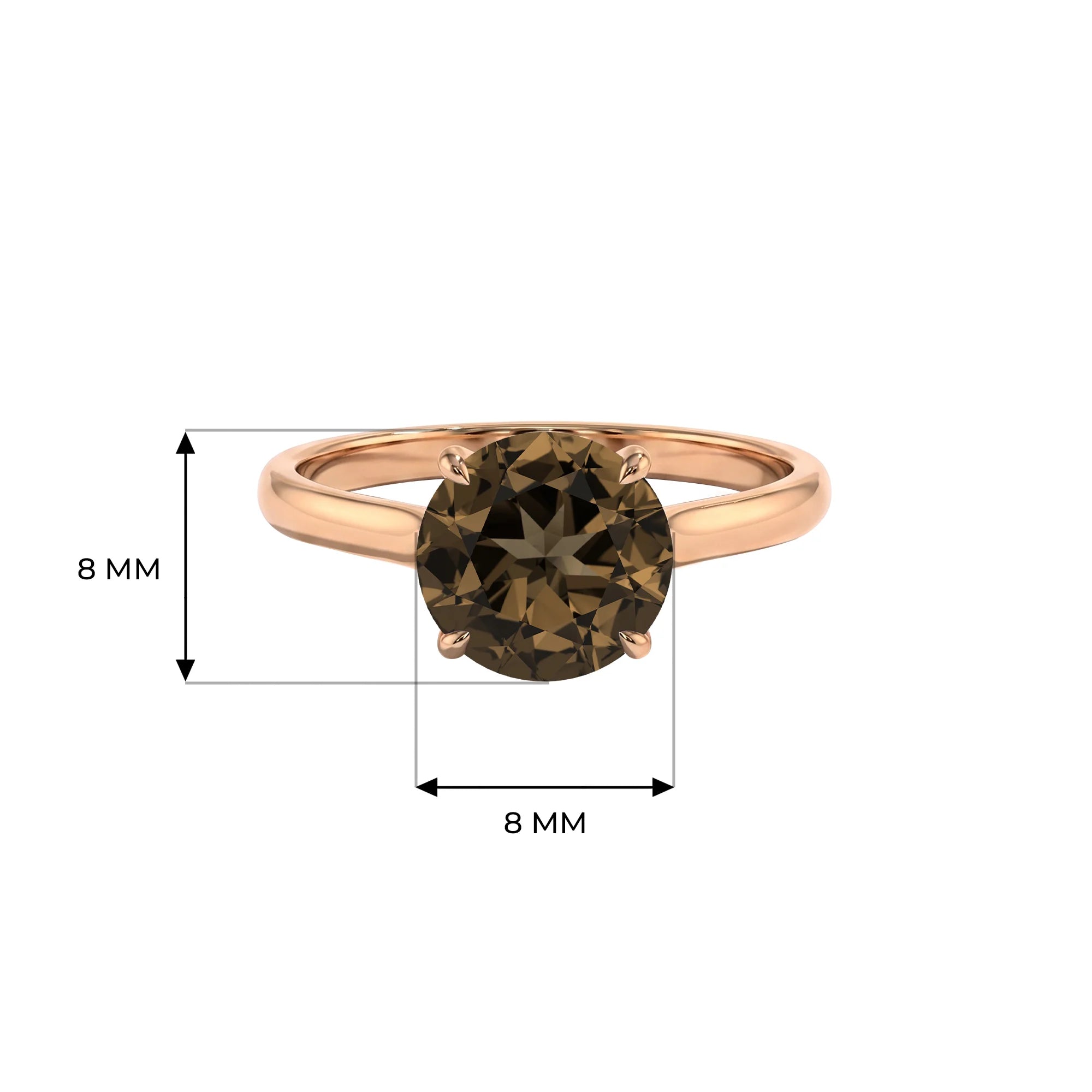 14K Rose Gold
