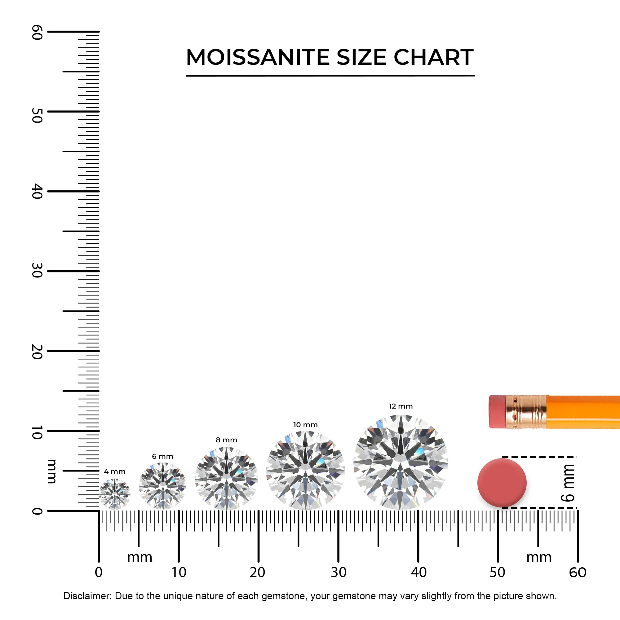 lab grown moissanite round solitaire v-bale necklaces in yellow gold 