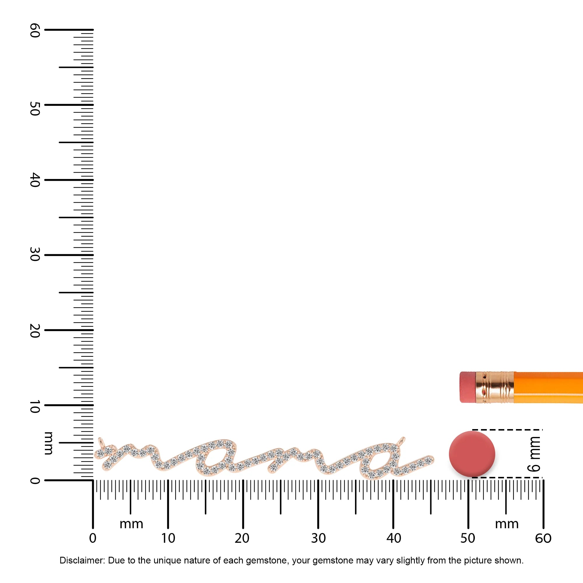 lab grown diamond round infinity necklaces in rose gold 