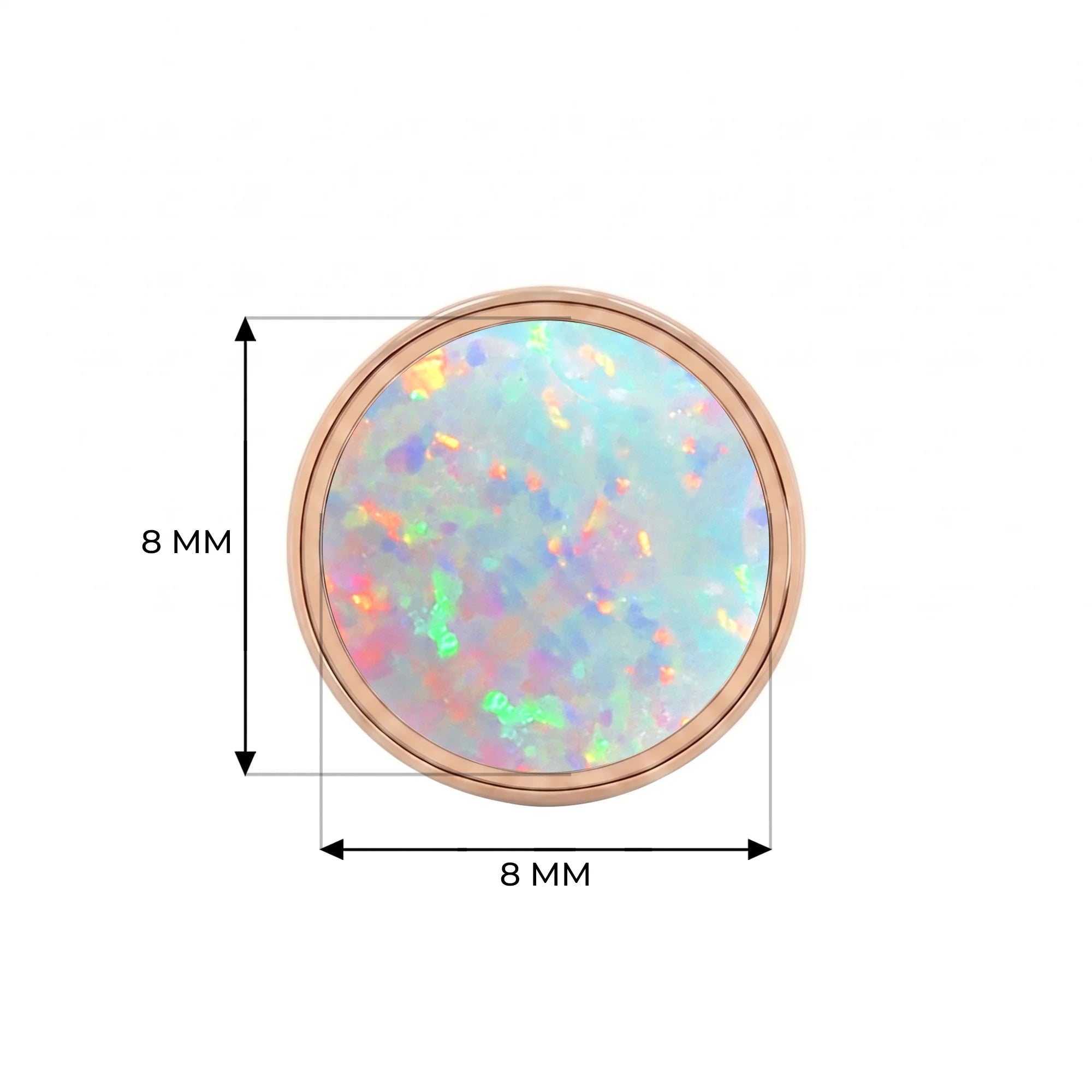 14K Rose Gold