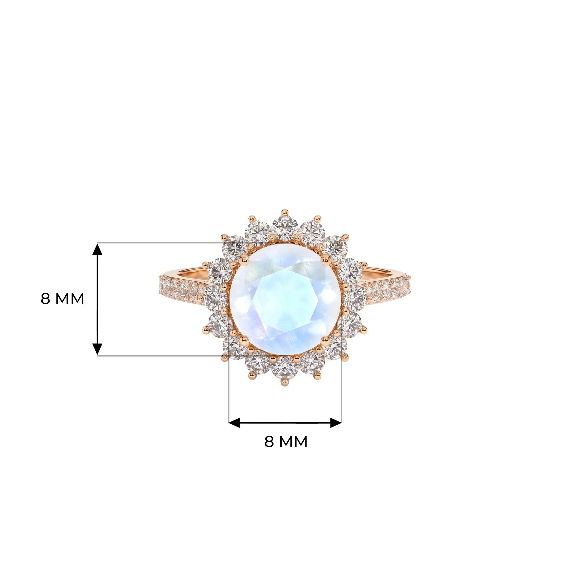 14K Rose Gold