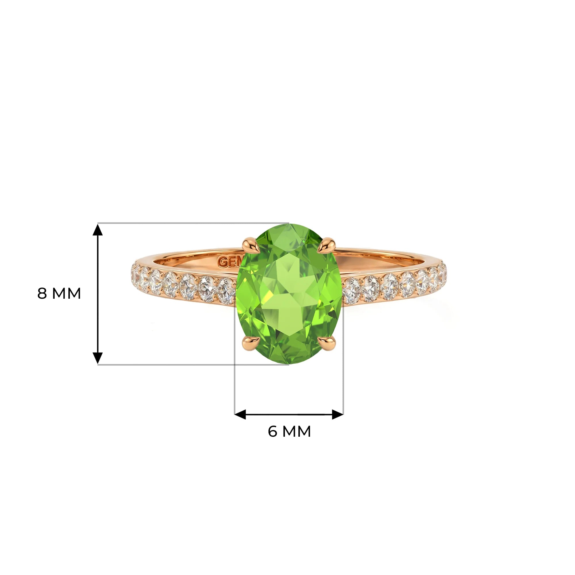 14K Rose Gold