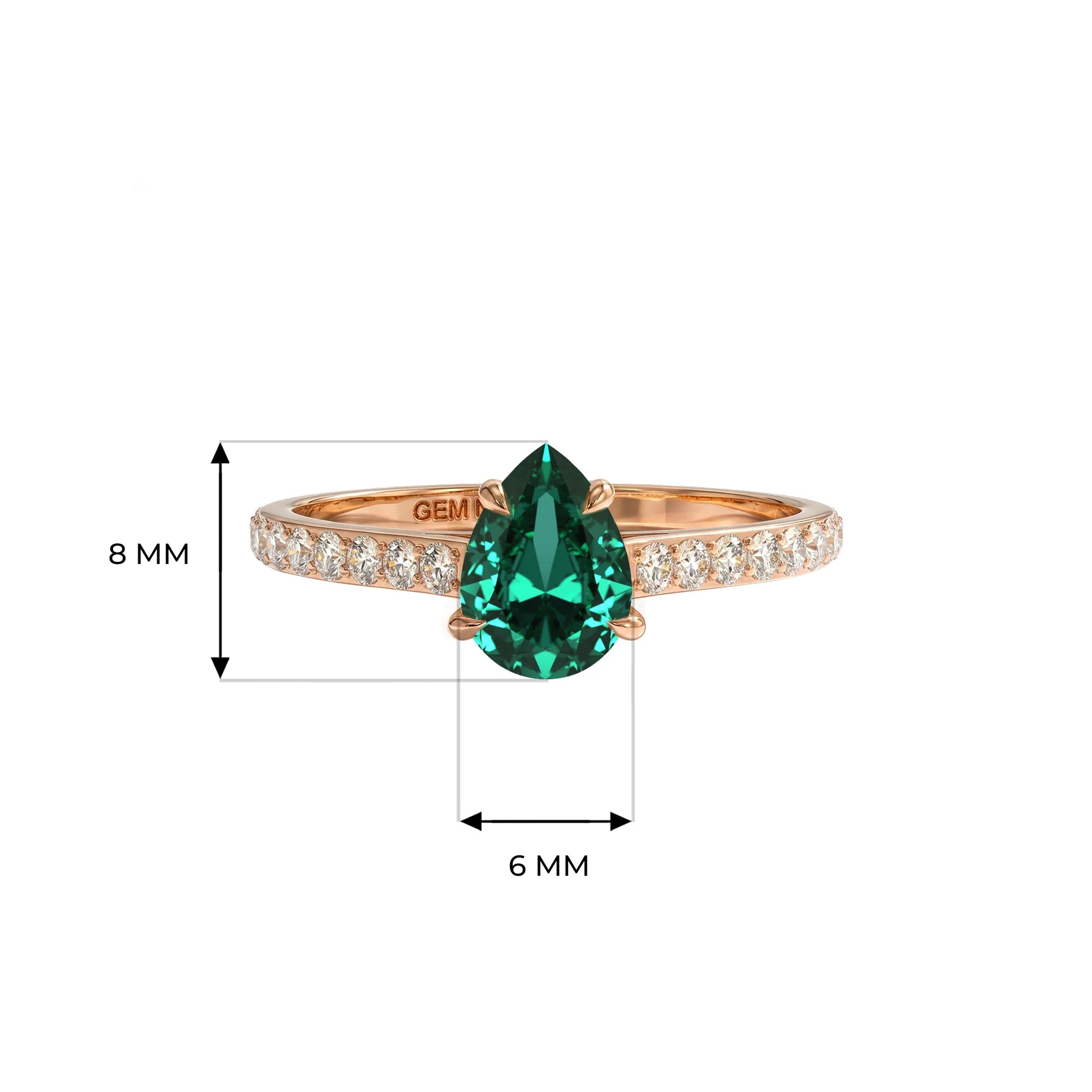 14K Rose Gold