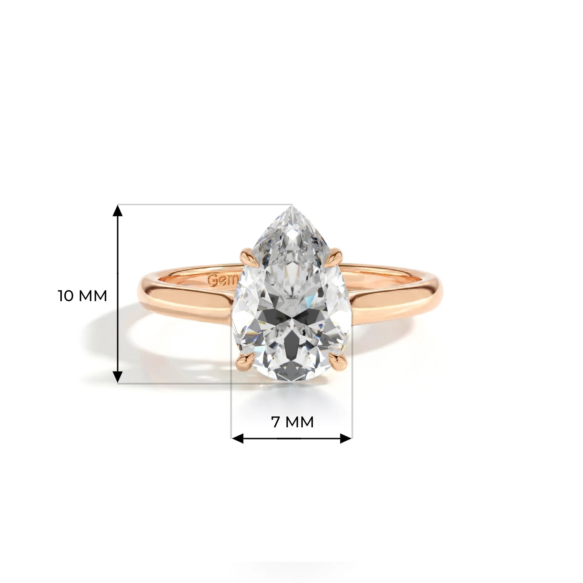 14K Rose Gold