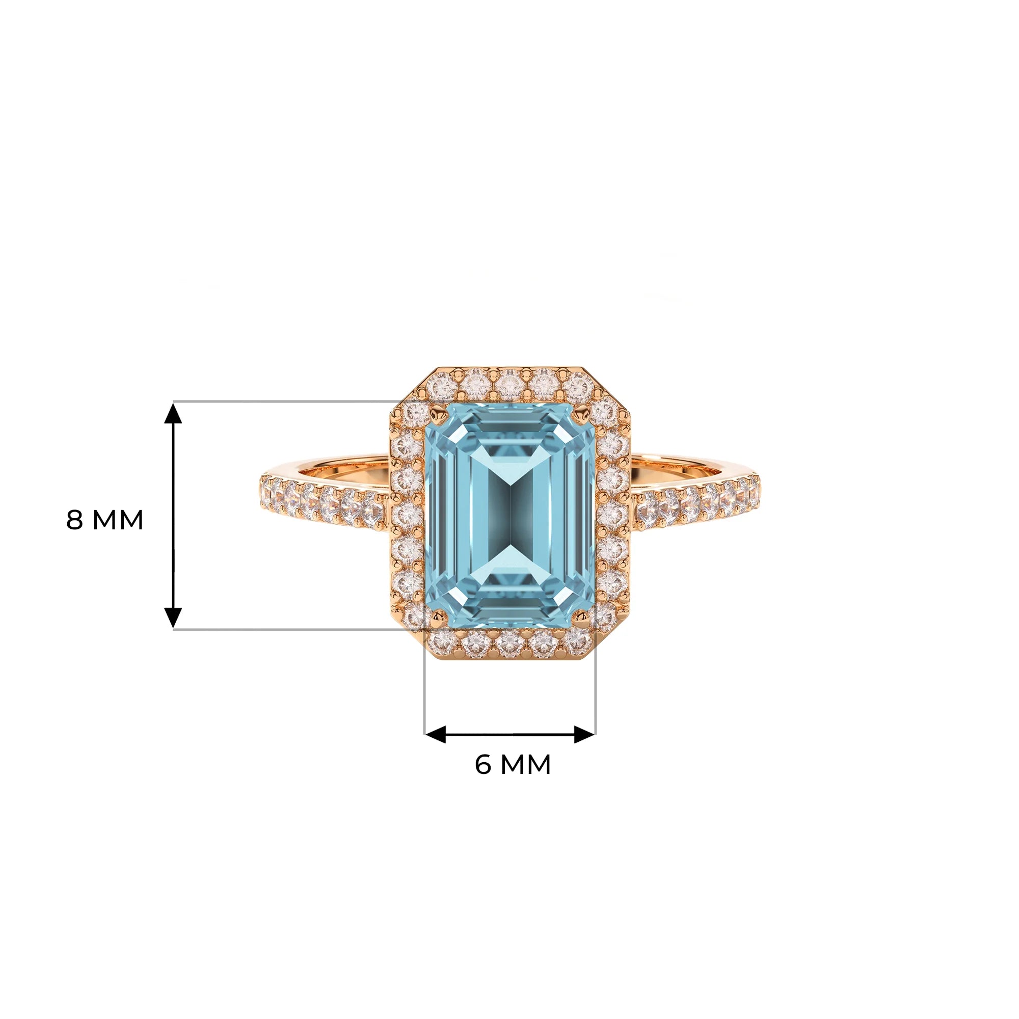14K Rose Gold
