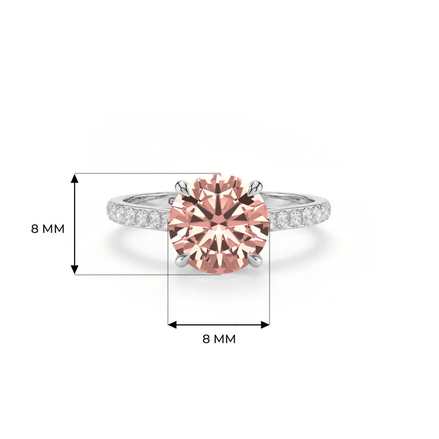 14K White Gold