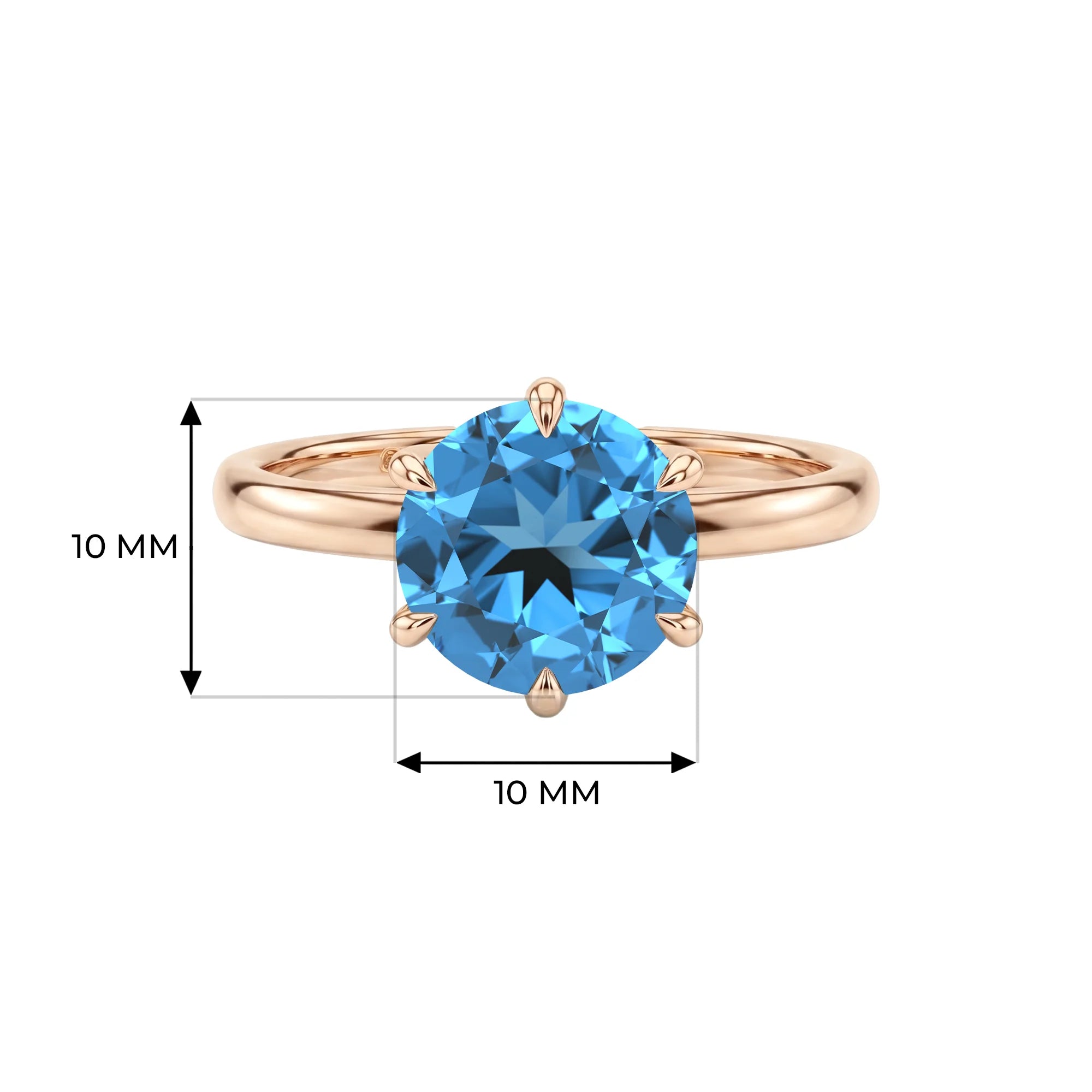 14K Rose Gold