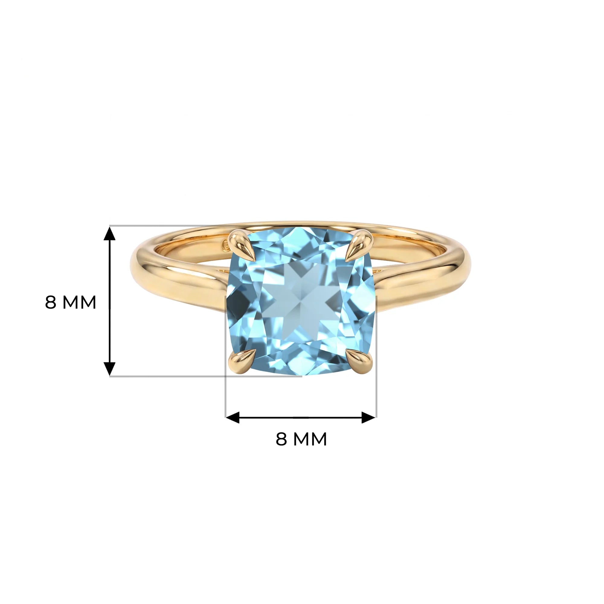 14K Yellow Gold
