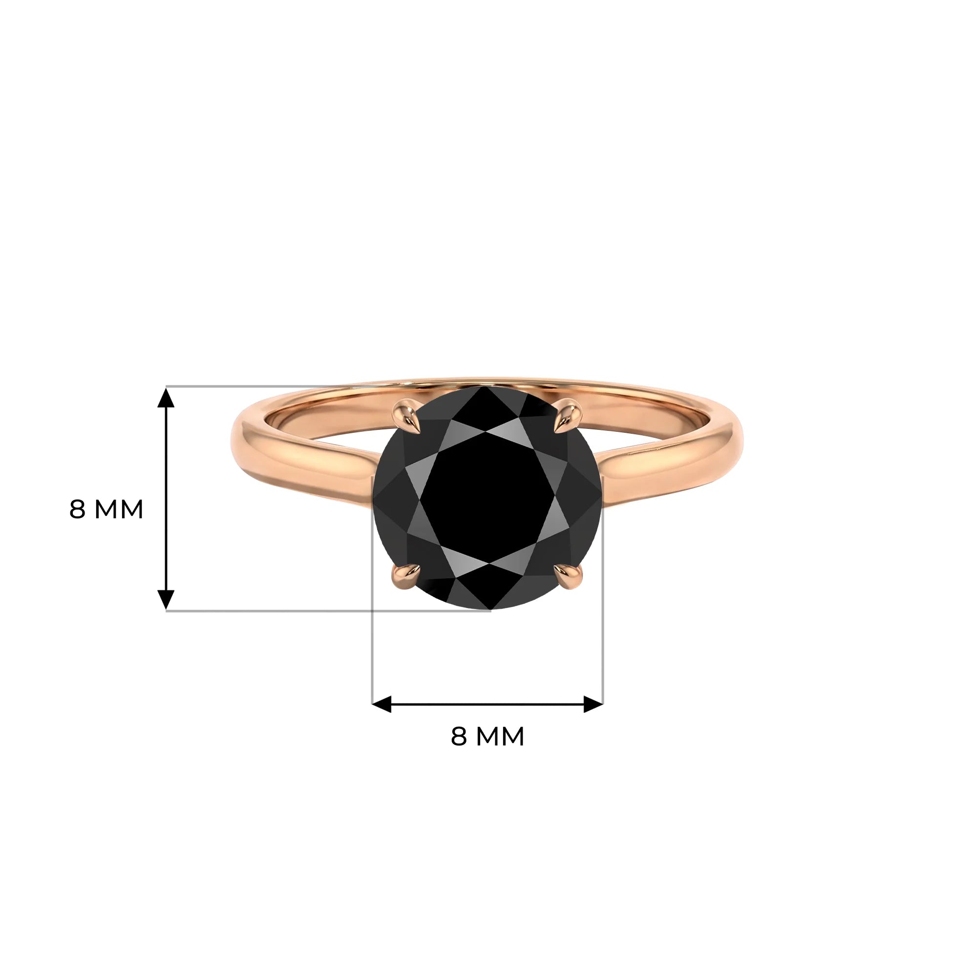 14K Rose Gold