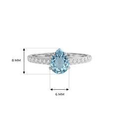 14K White Gold