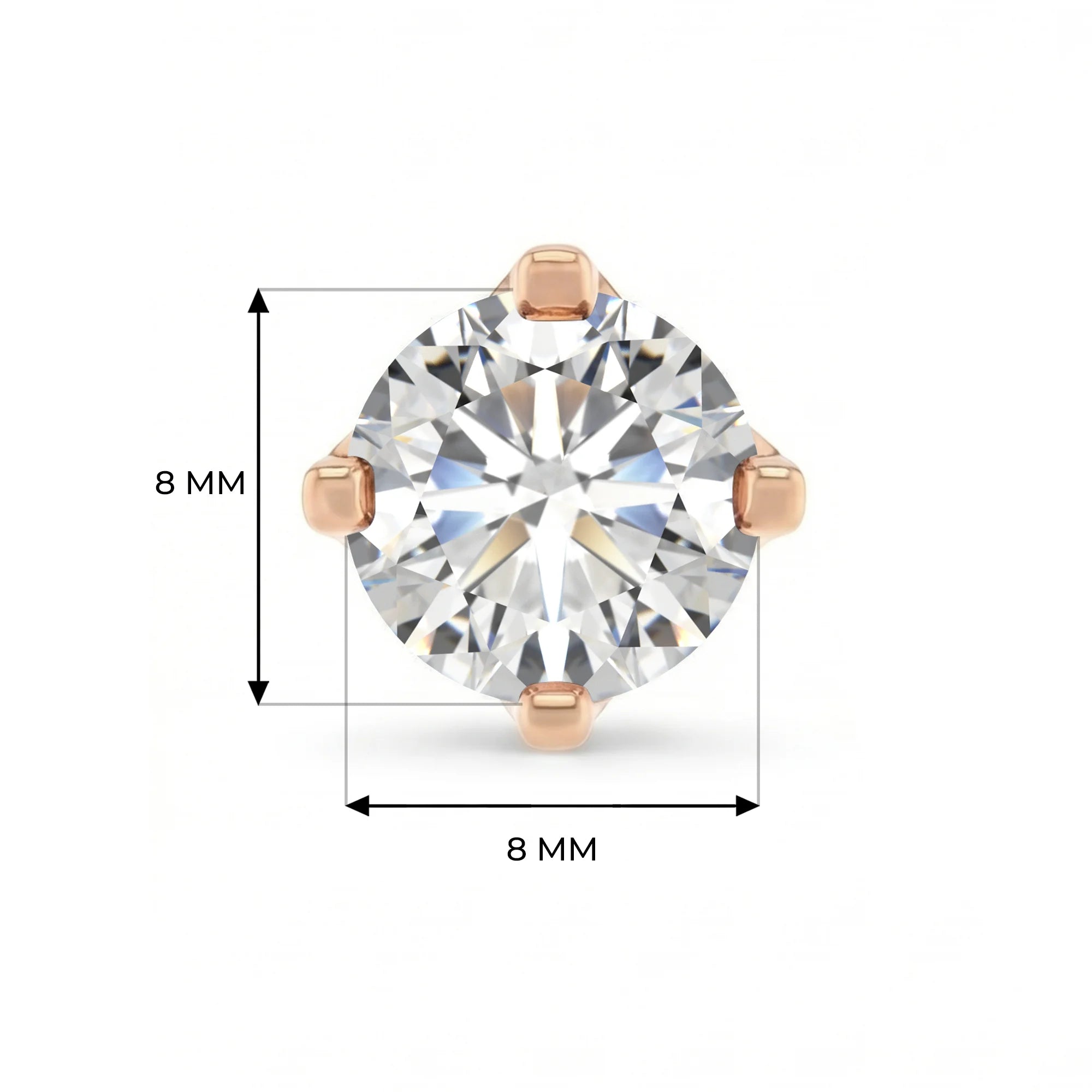 14K Rose Gold