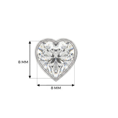 14K White Gold