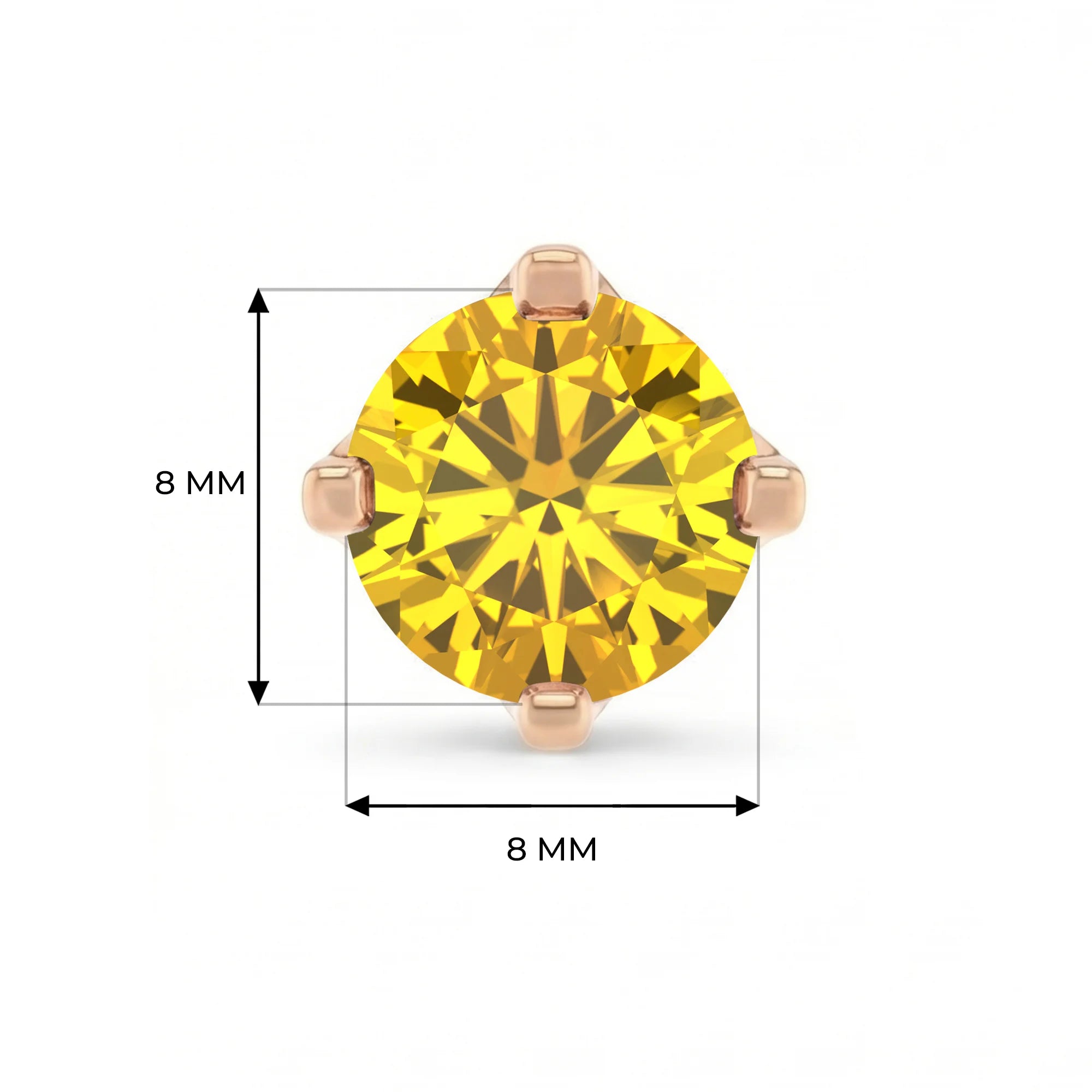 14K Rose Gold