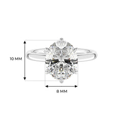 14K White Gold