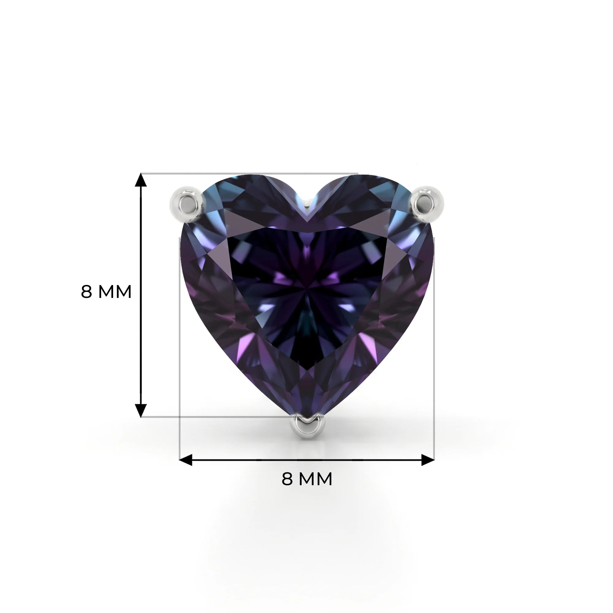 14K White Gold