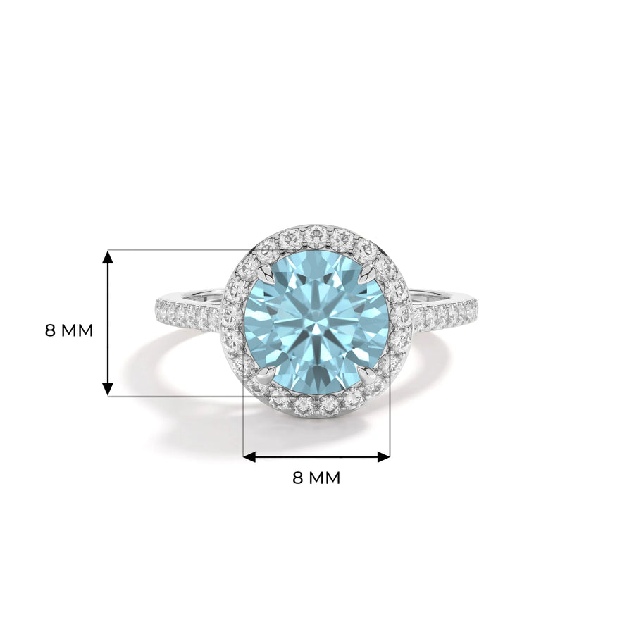14K White Gold