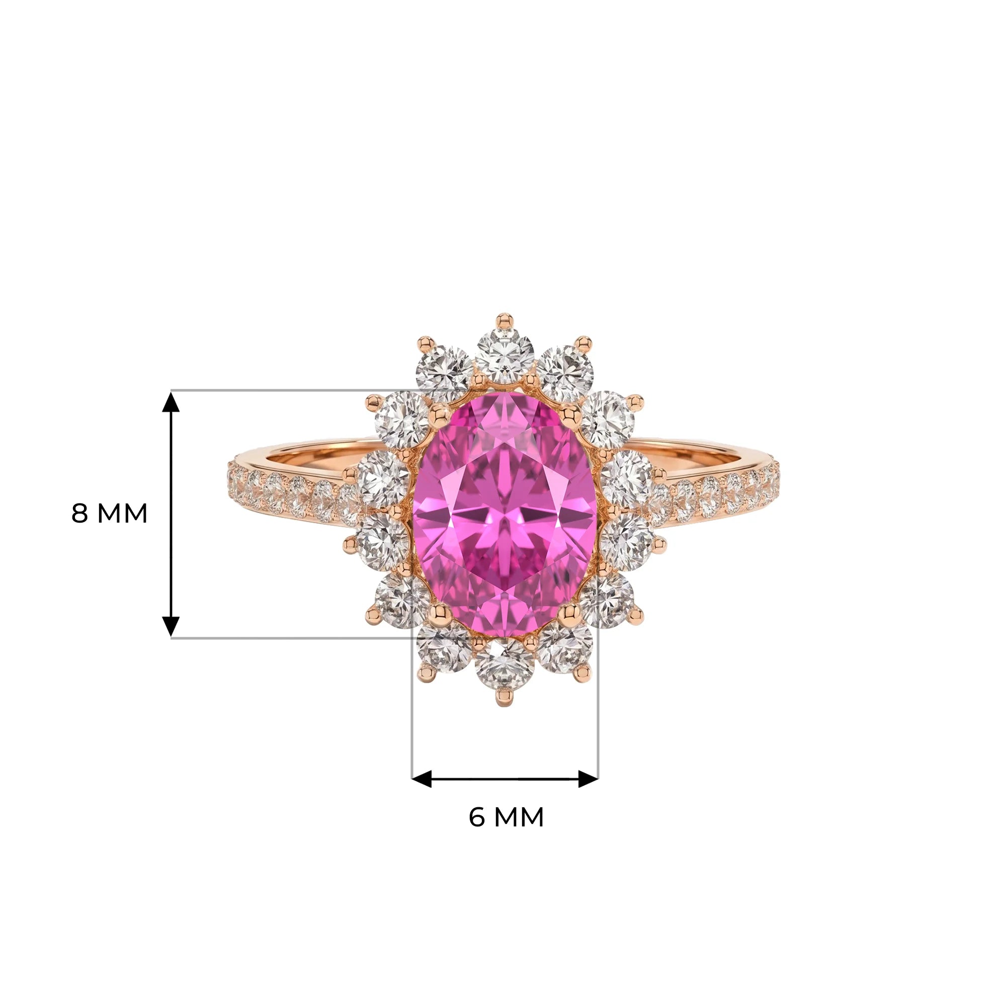 14K Rose Gold
