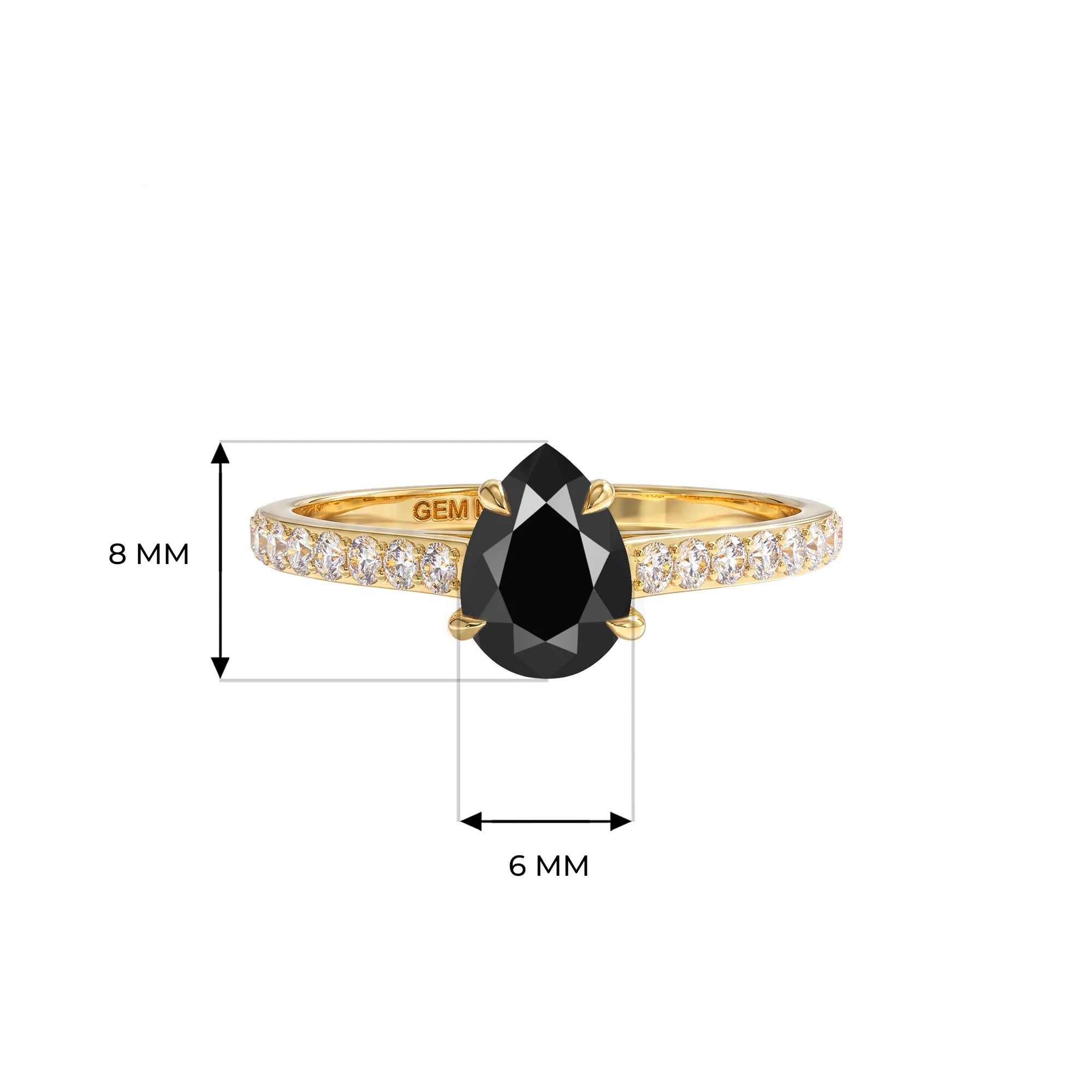 14K Yellow Gold