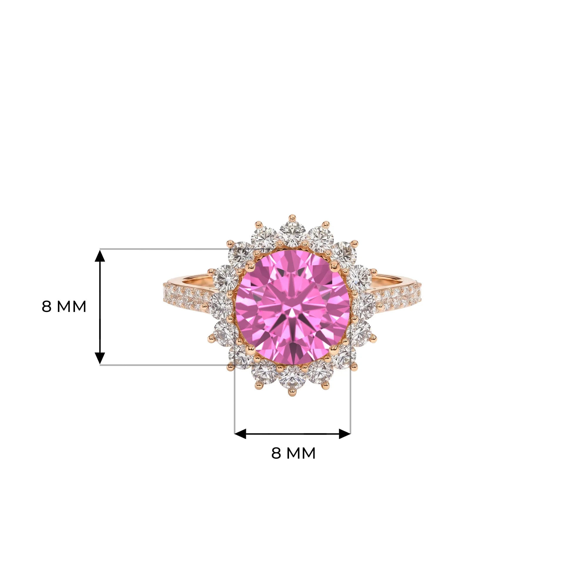 14K Rose Gold