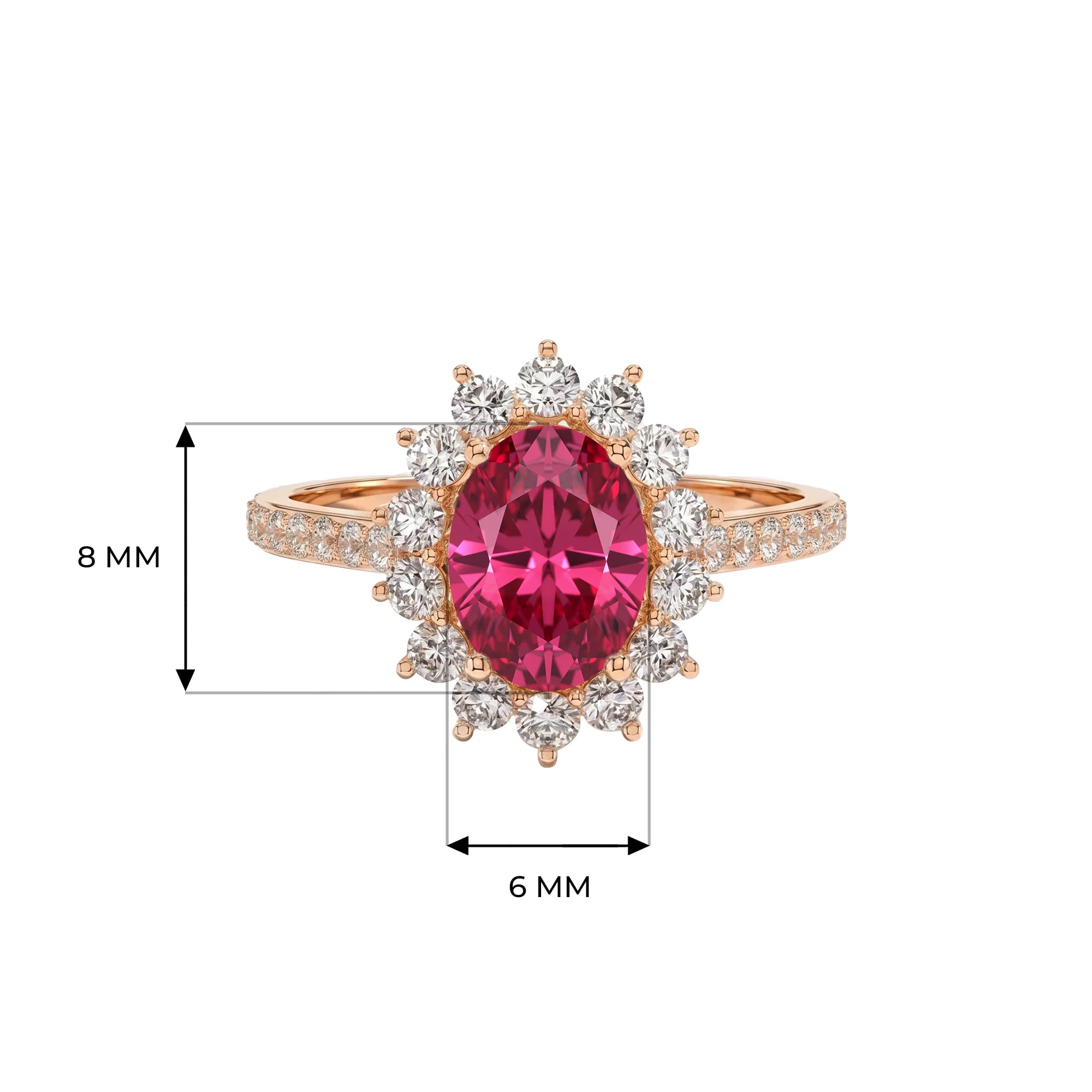 14K Rose Gold