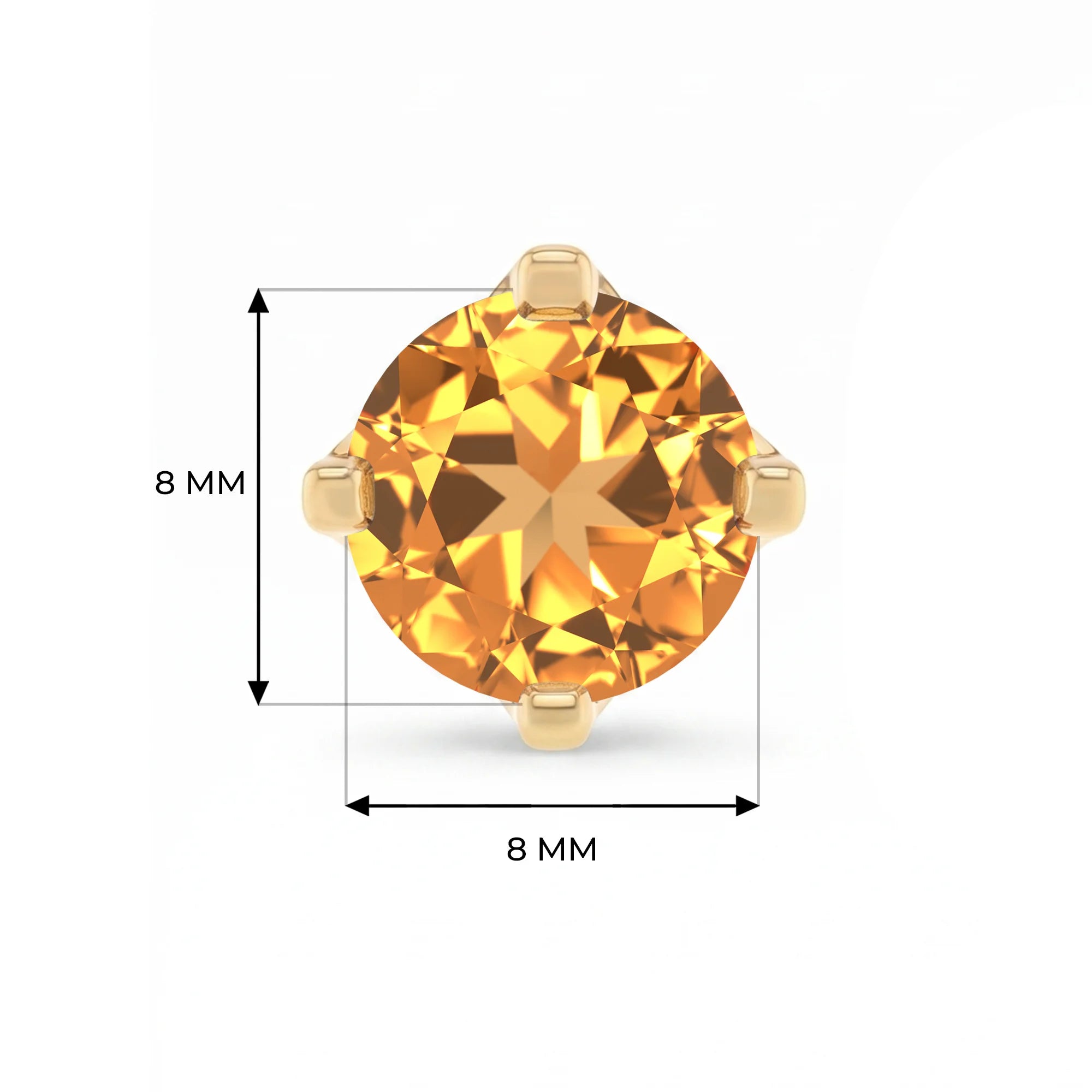 14K Yellow Gold