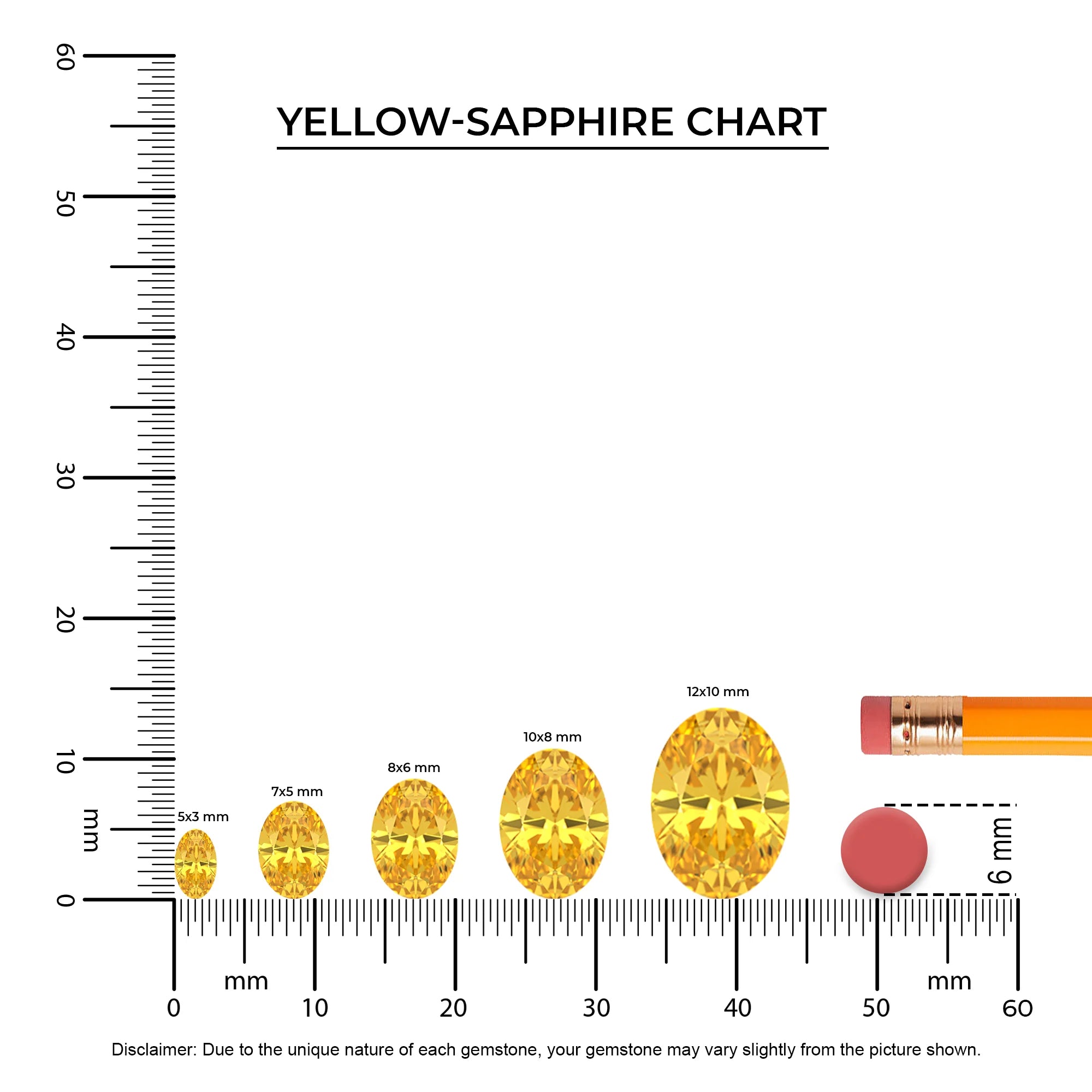 lab grown yellow-sapphire oval solitaire rings in yellow gold 