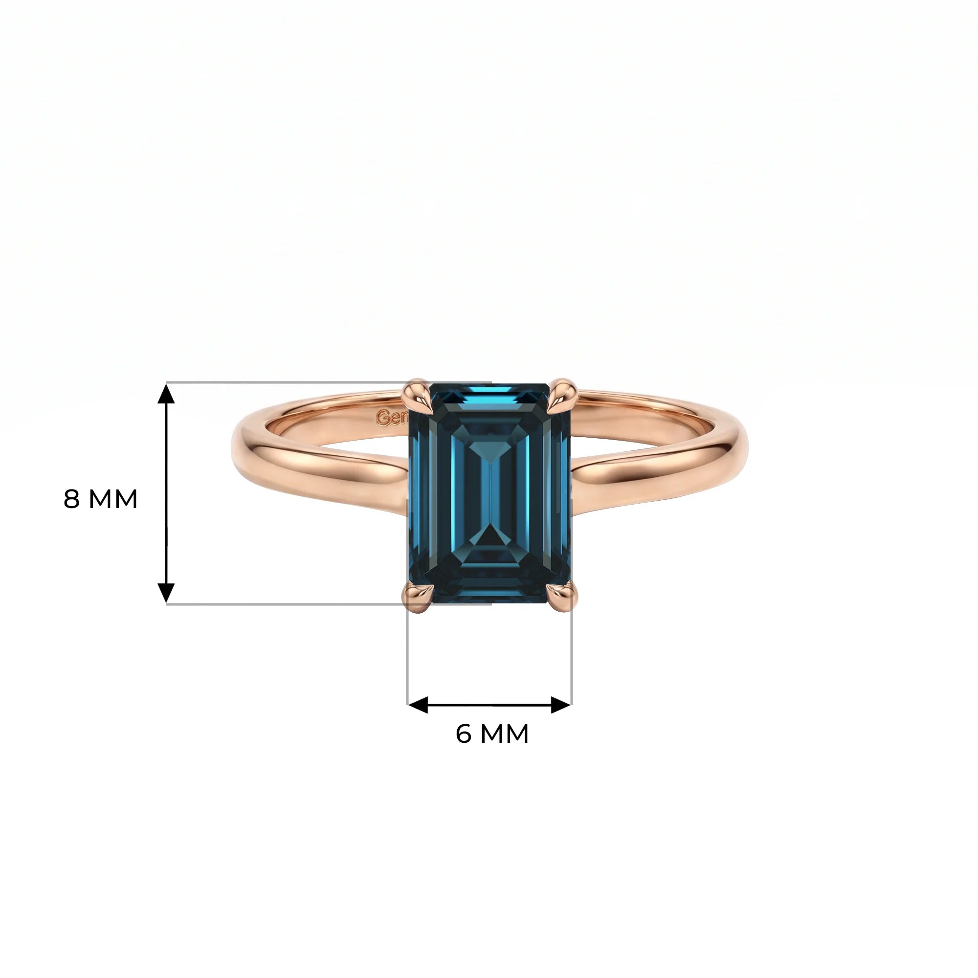 14K Rose Gold