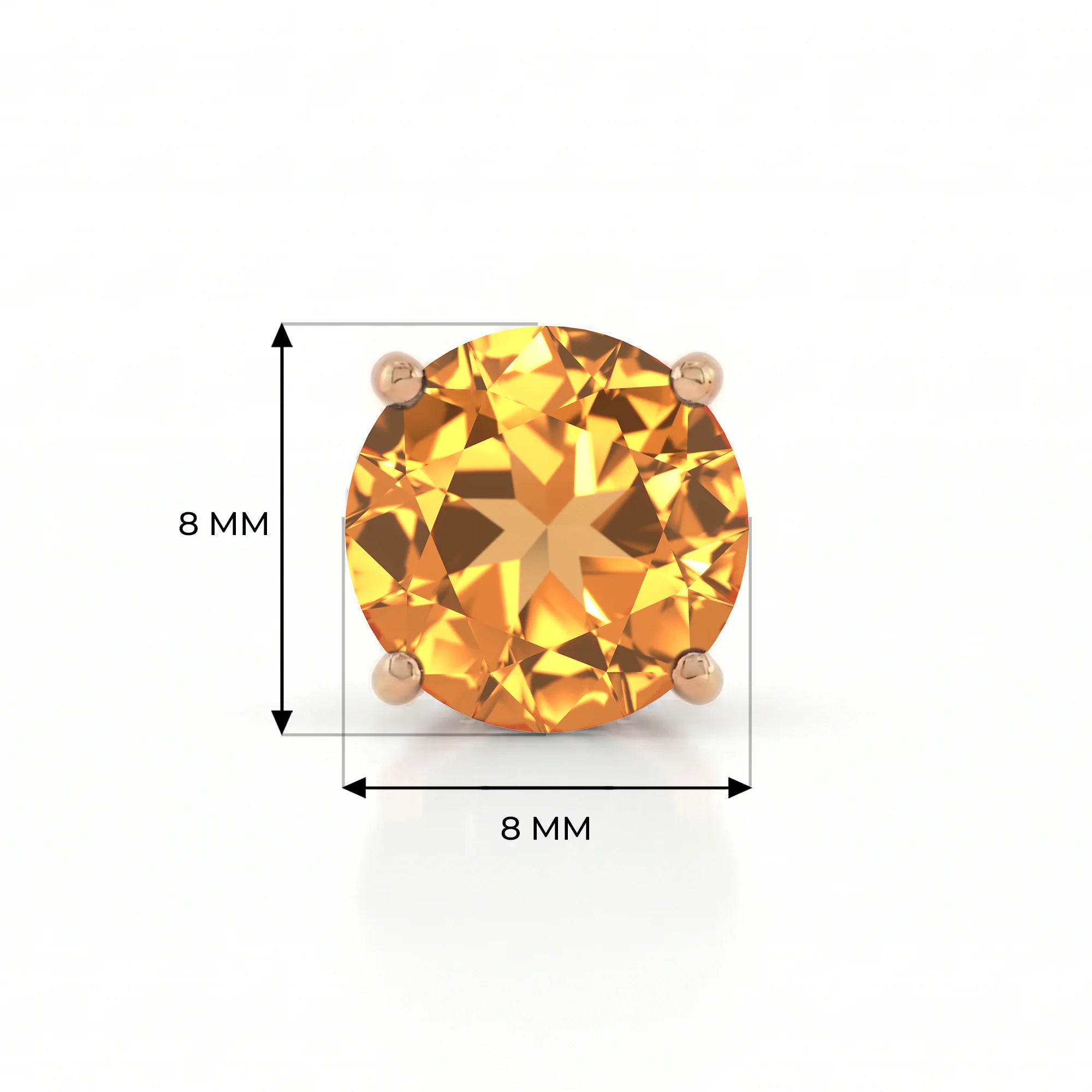 14K Rose Gold