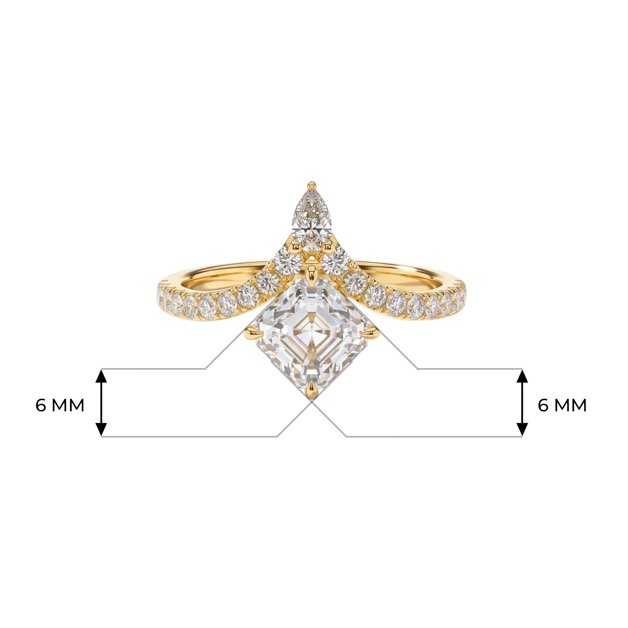 14K Yellow Gold