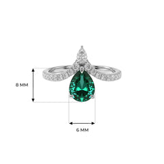 14K White Gold