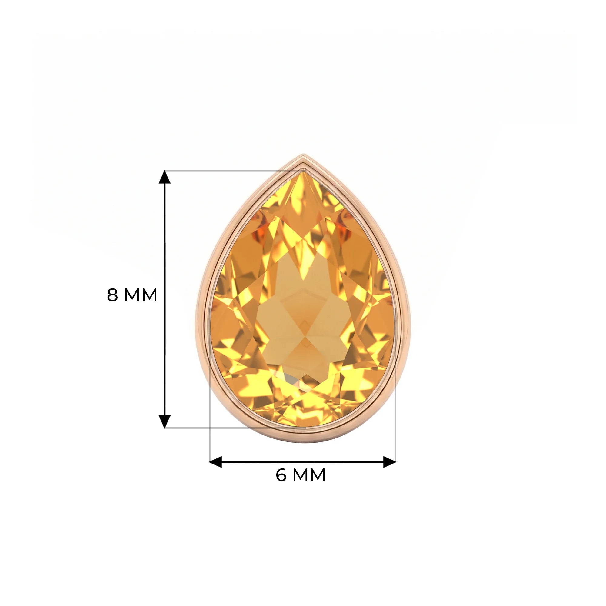 14K Rose Gold