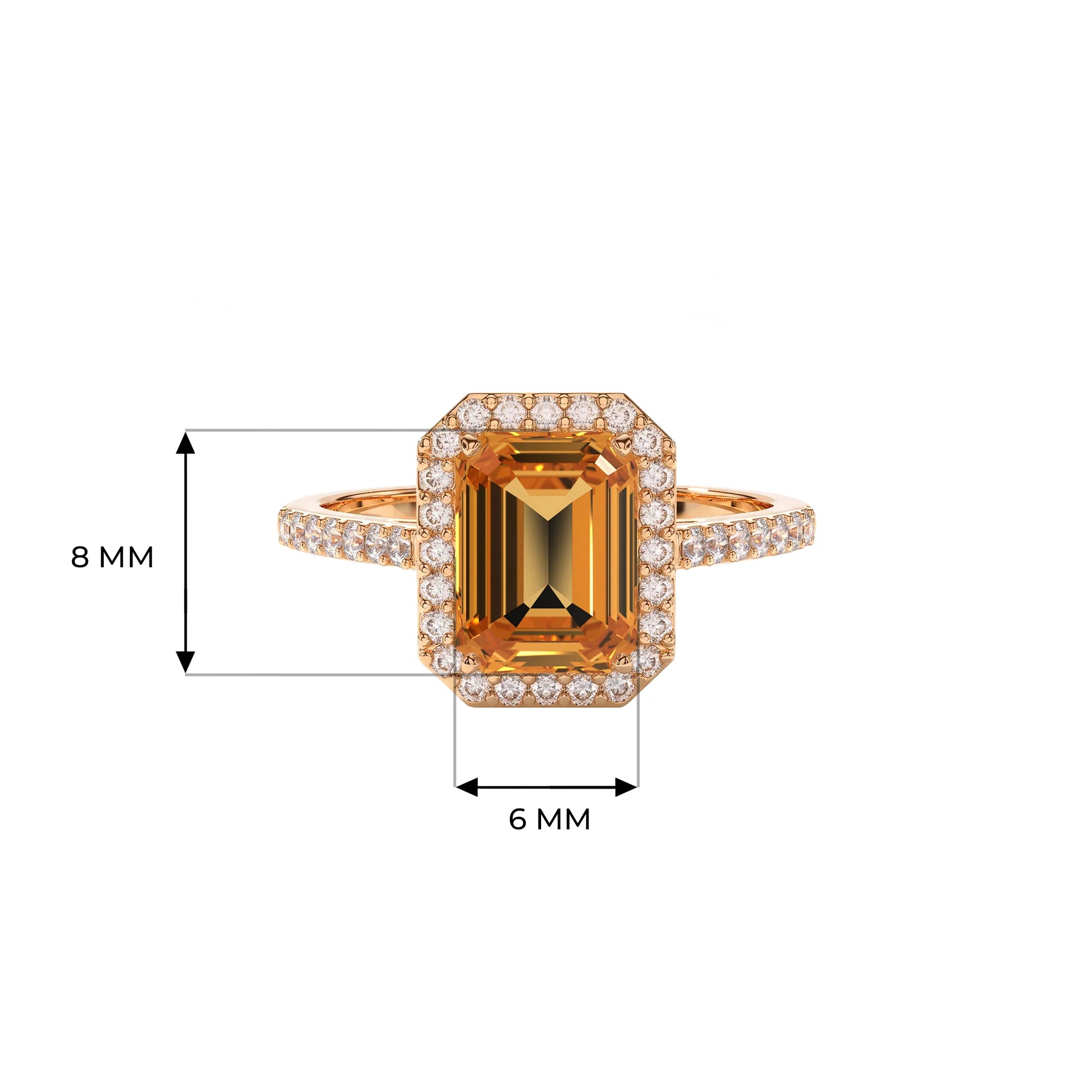 14K Rose Gold