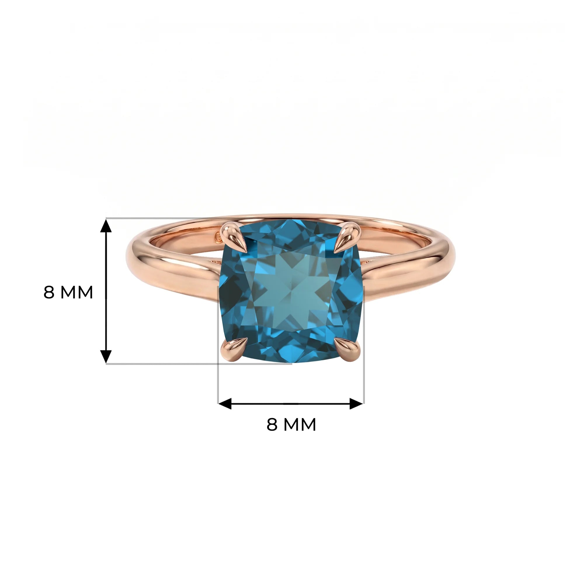 14K Rose Gold