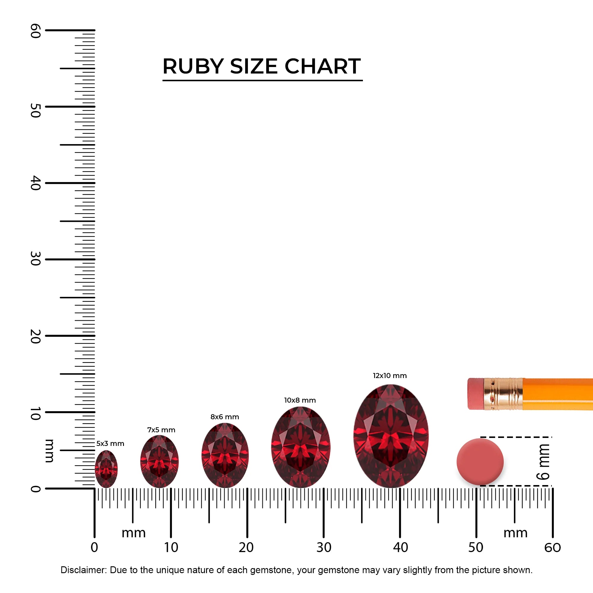 lab grown ruby oval solitaire rings in platinum 