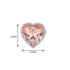 14K White Gold