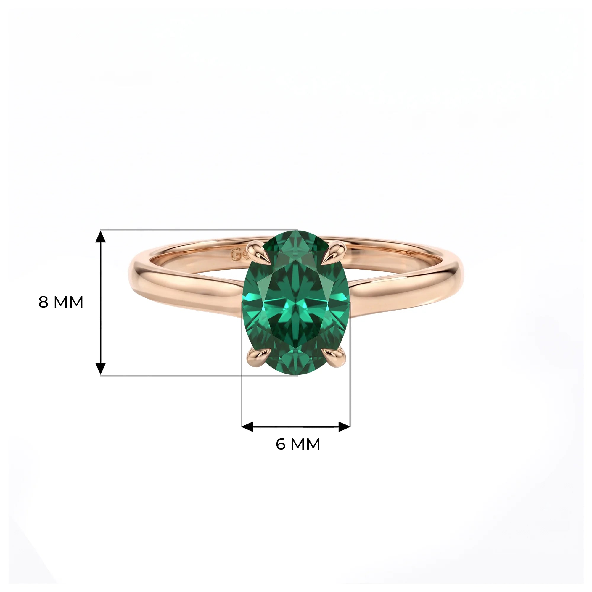 14K Rose Gold
