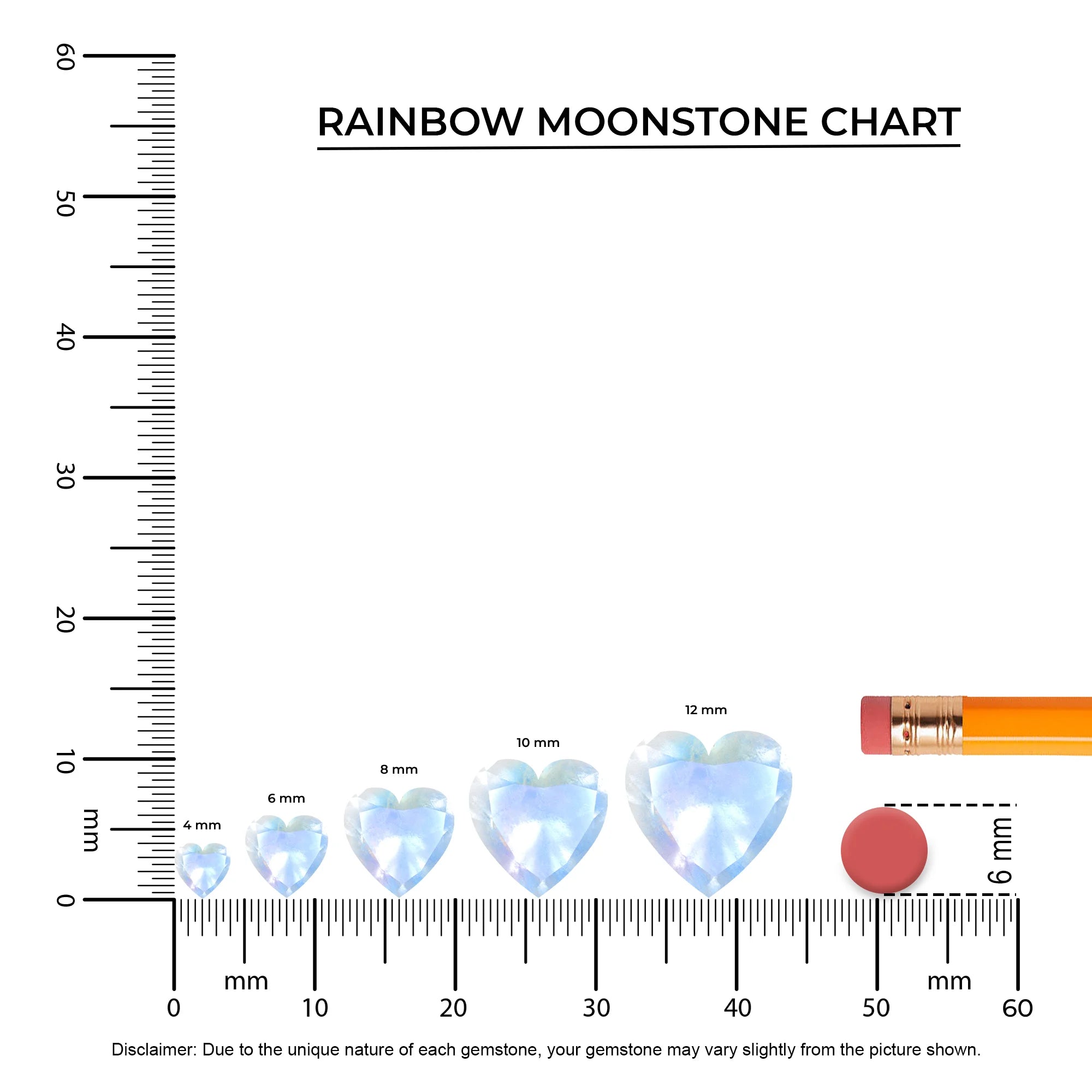 natural rainbow-moonstone heart solitaire rings in sterling silver 