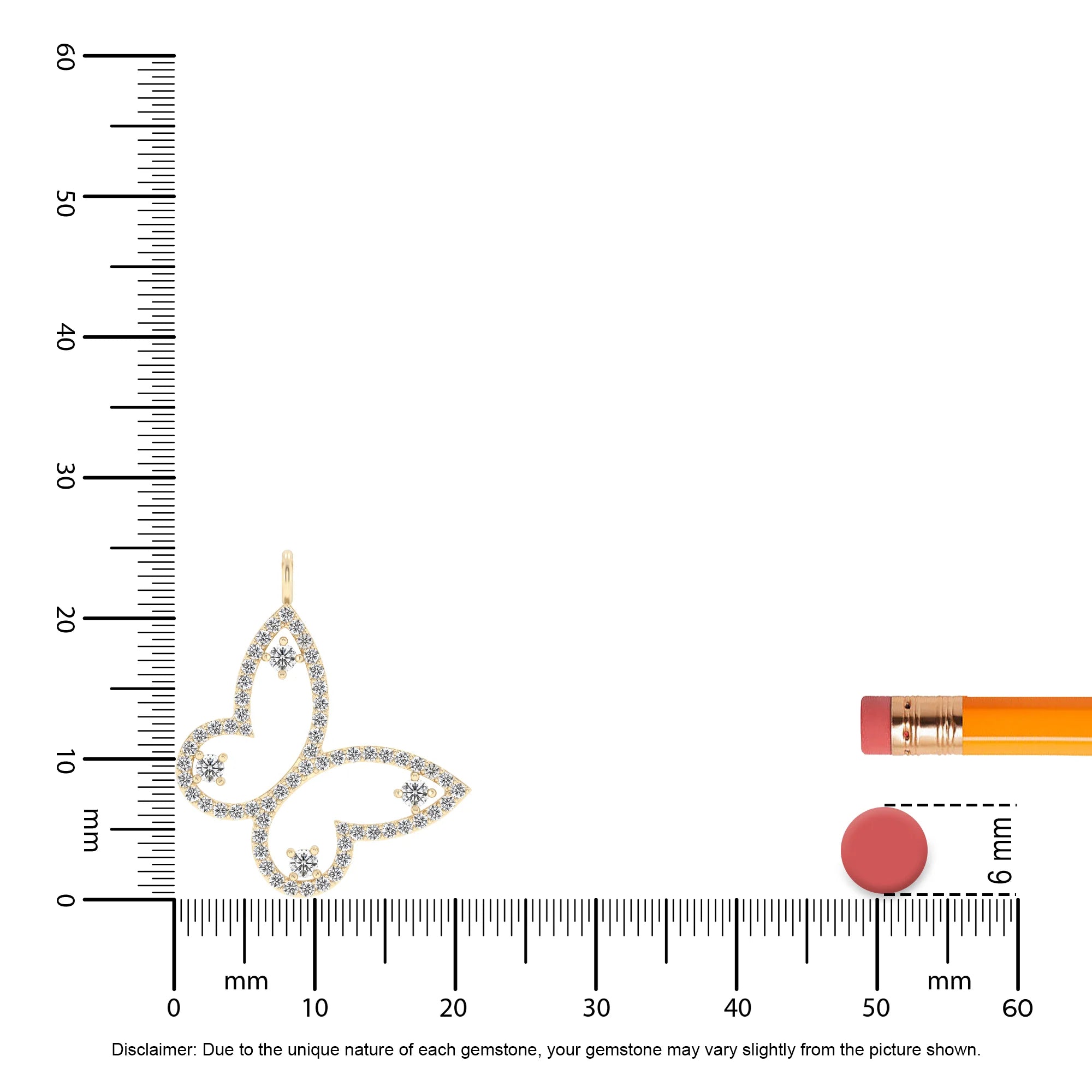 lab grown diamond round infinity necklaces in yellow gold 