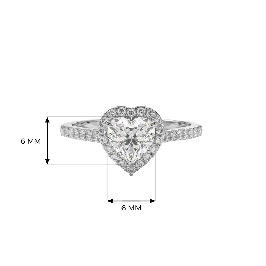 14K White Gold