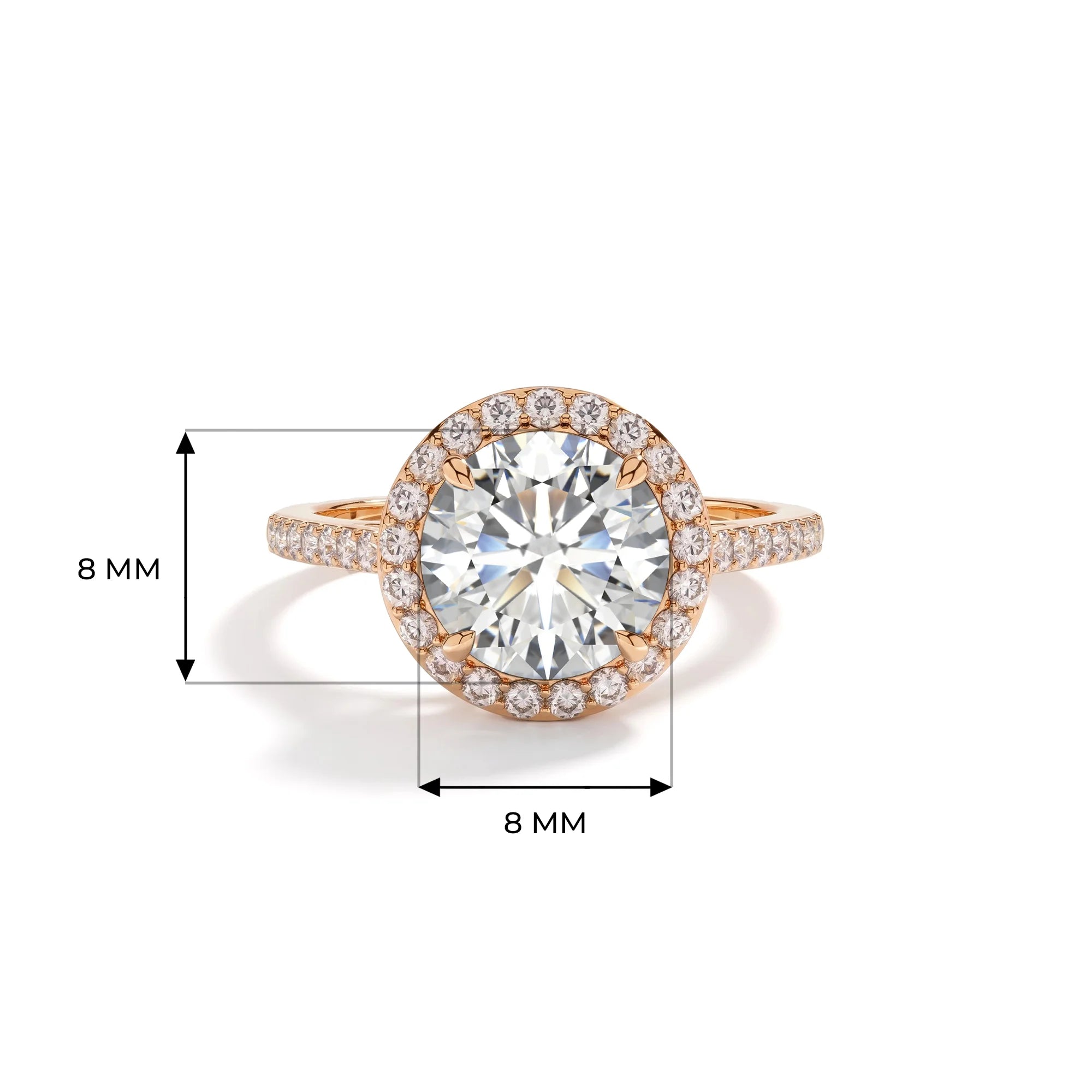 14K Rose Gold