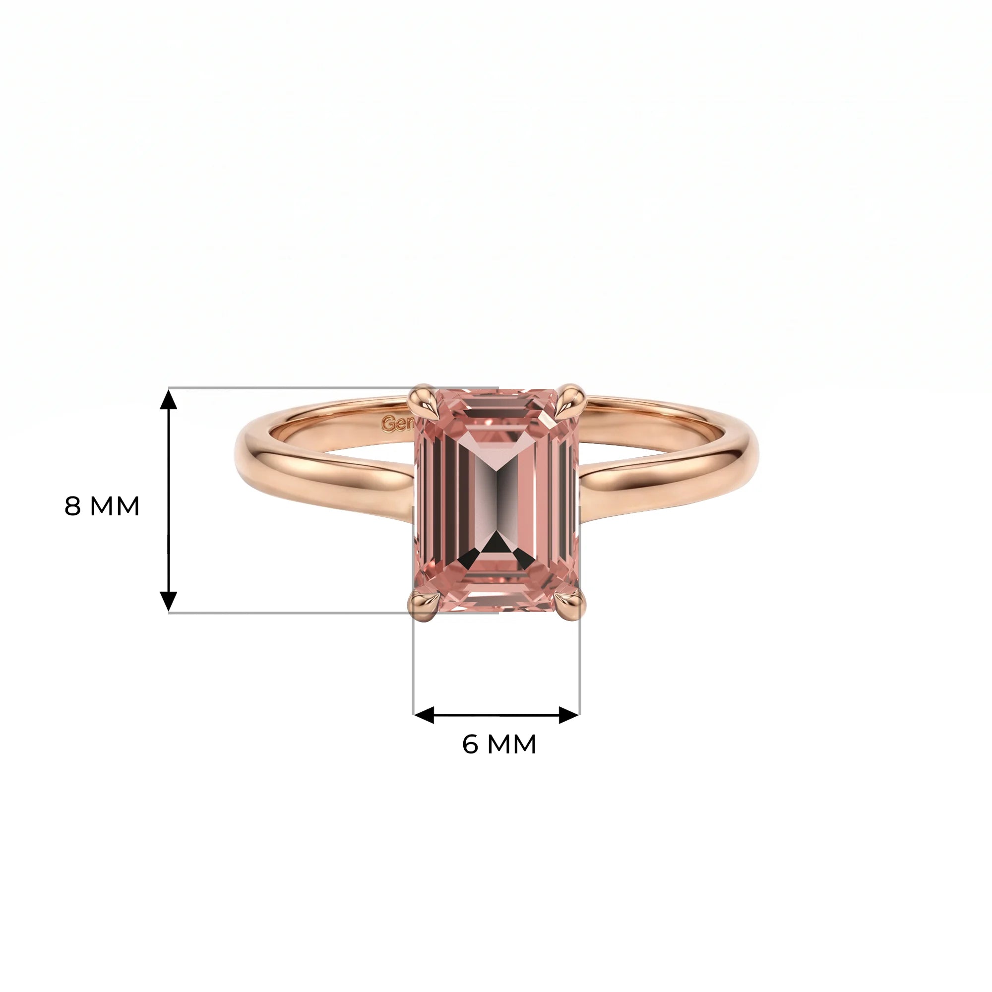 14K Rose Gold