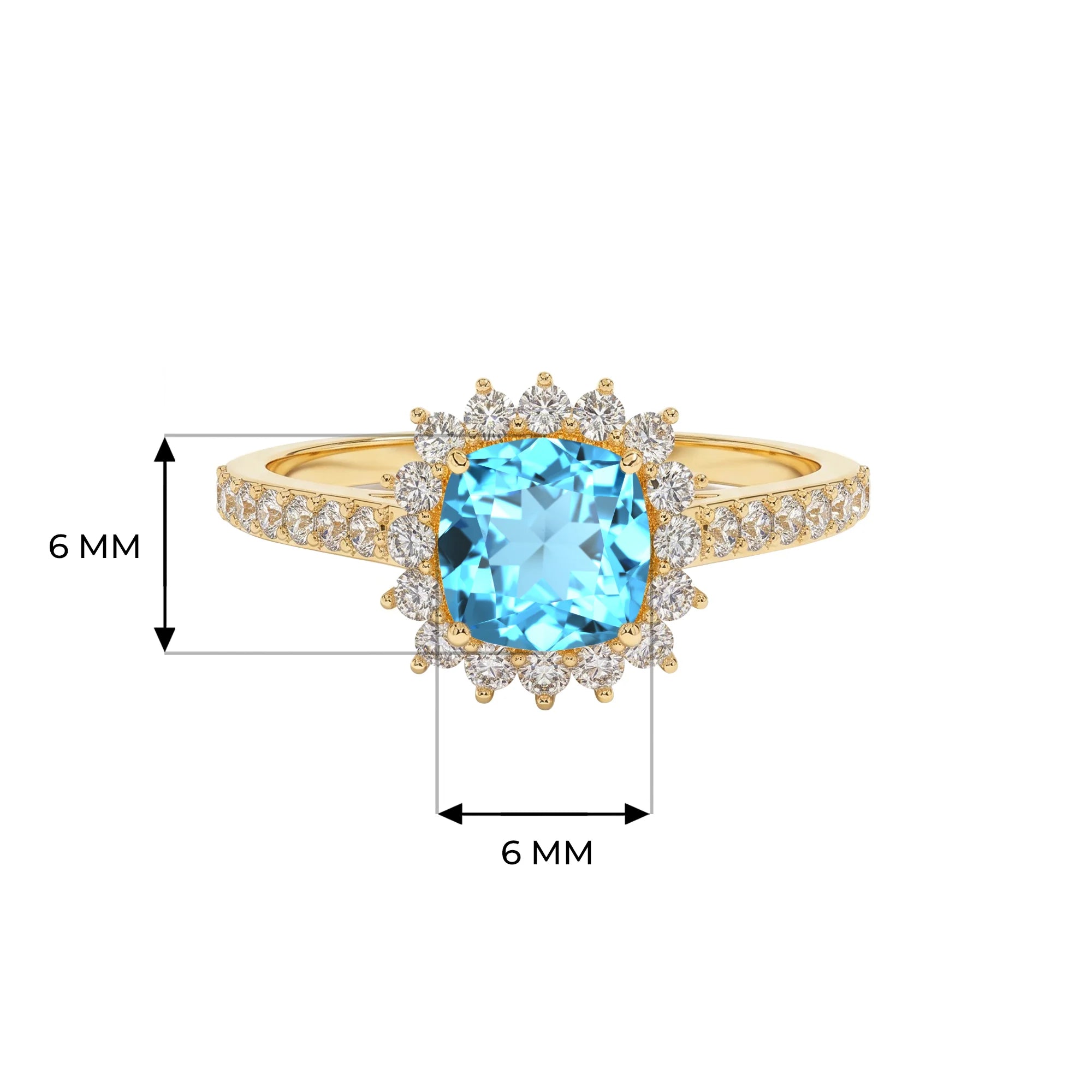 14K Yellow Gold