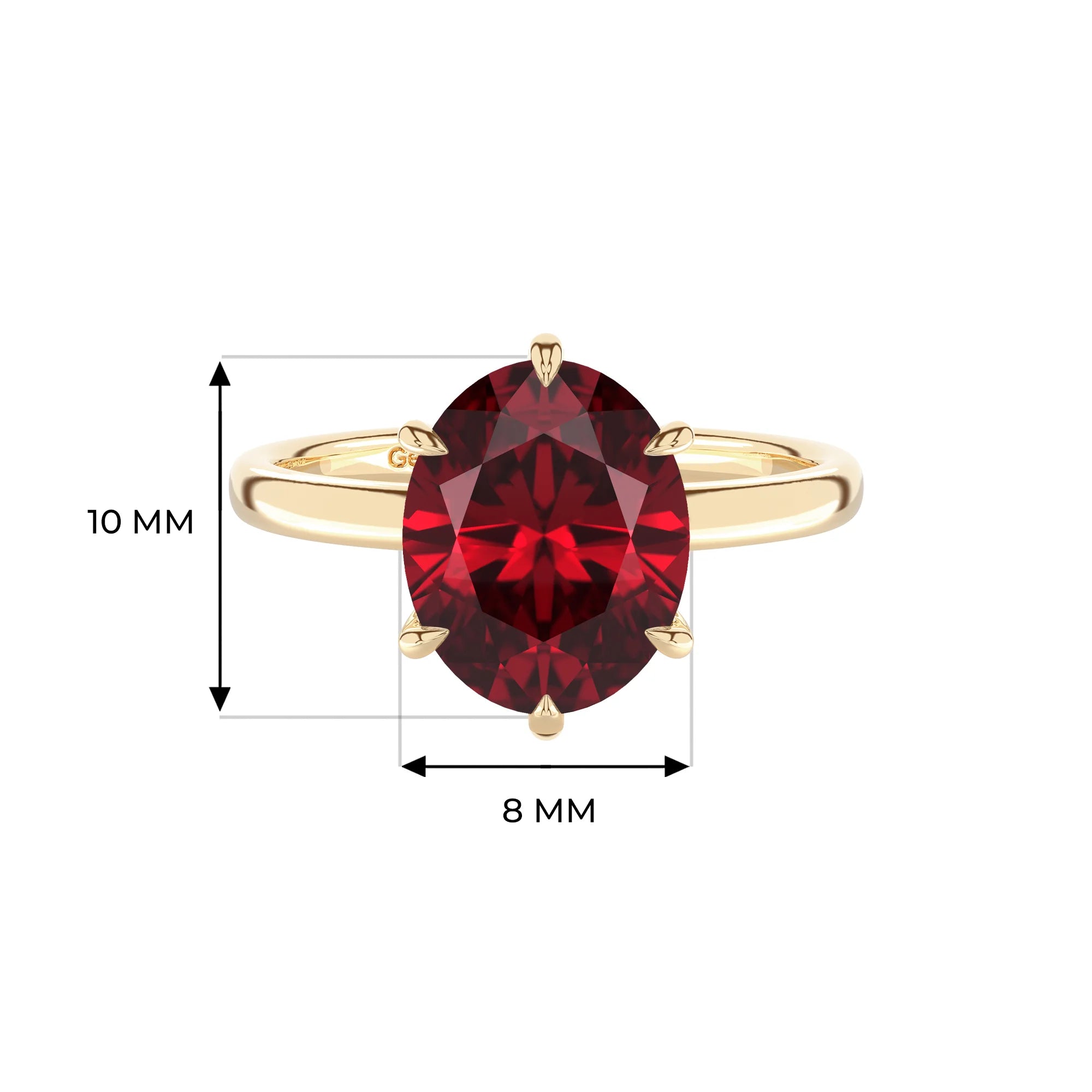 14K Yellow Gold