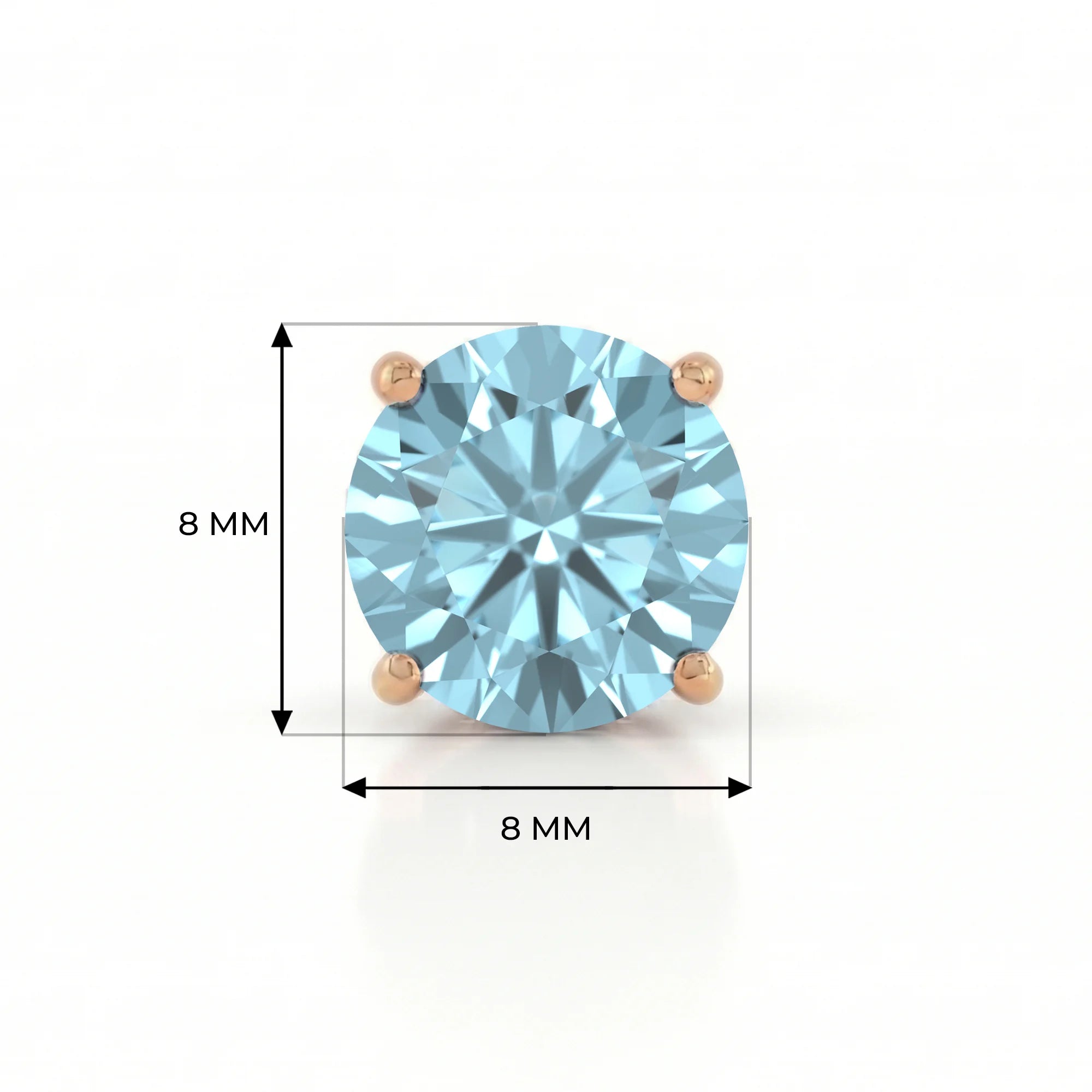 14K Rose Gold