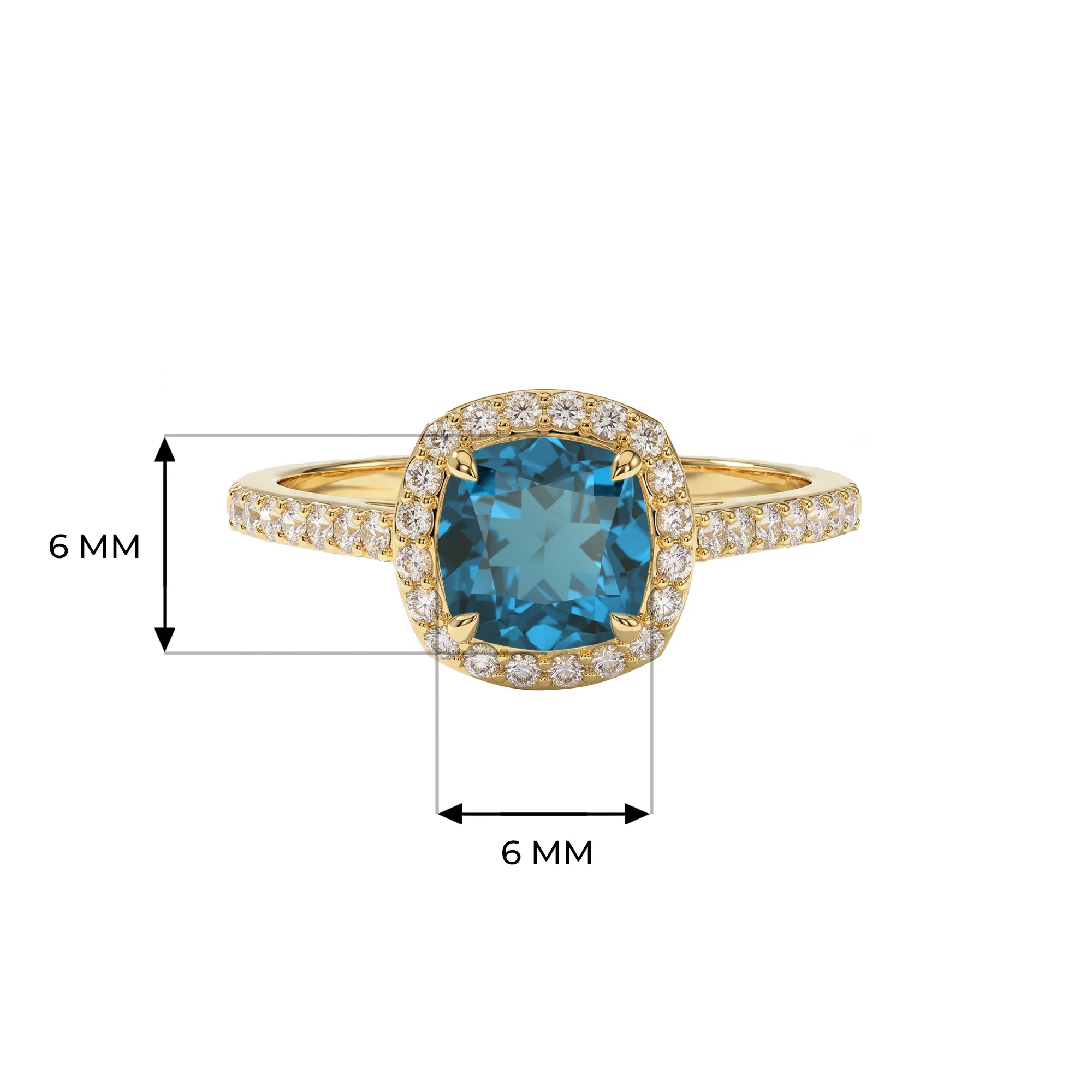14K Yellow Gold