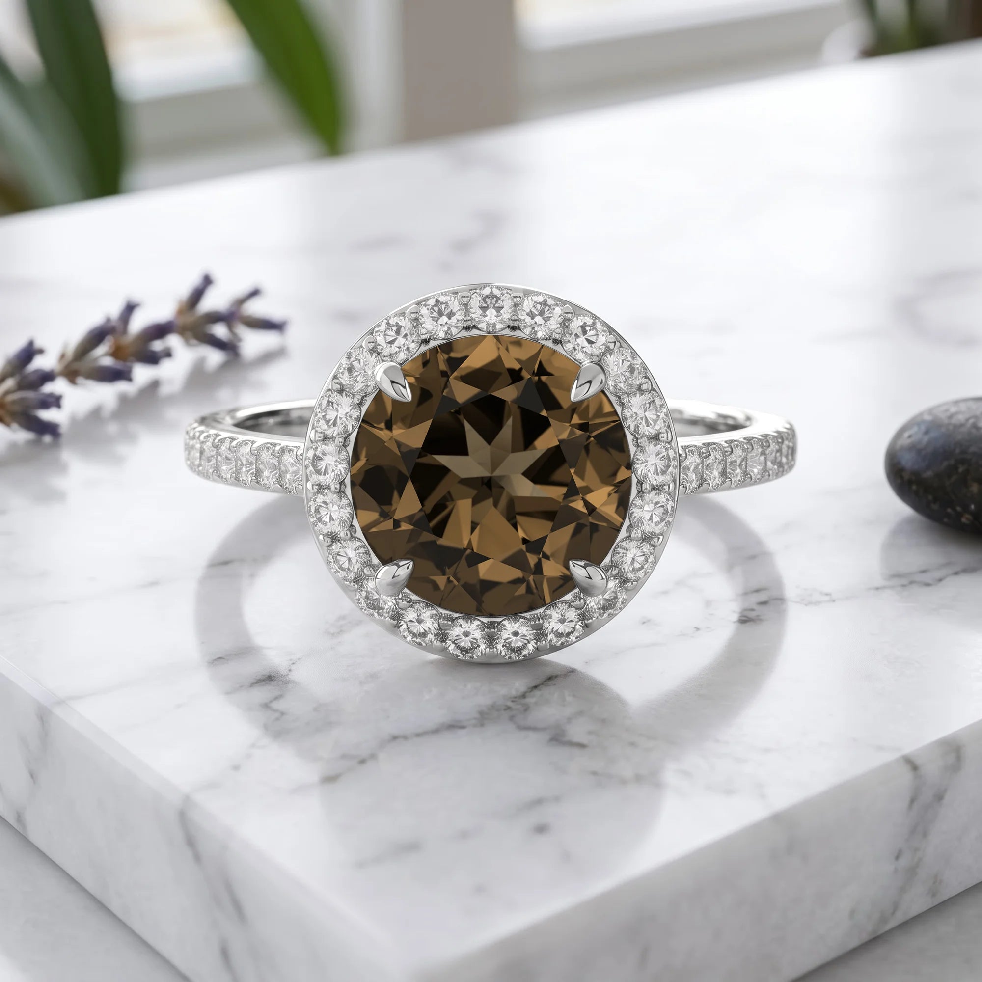 14K White Gold