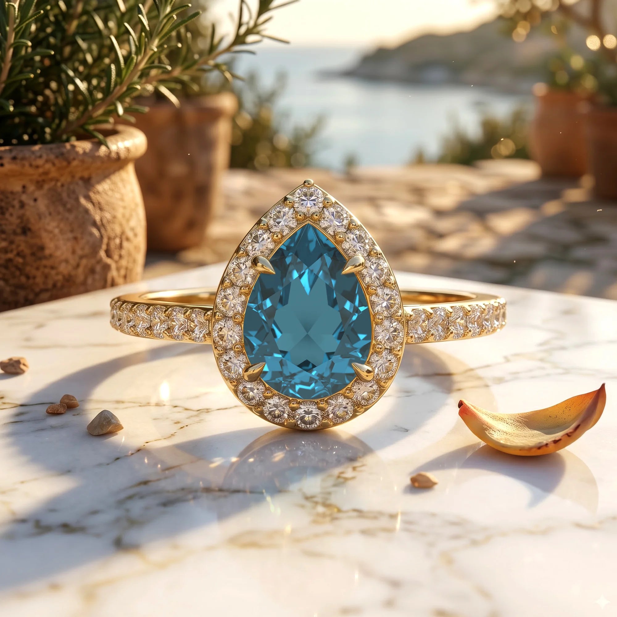 14K Yellow Gold