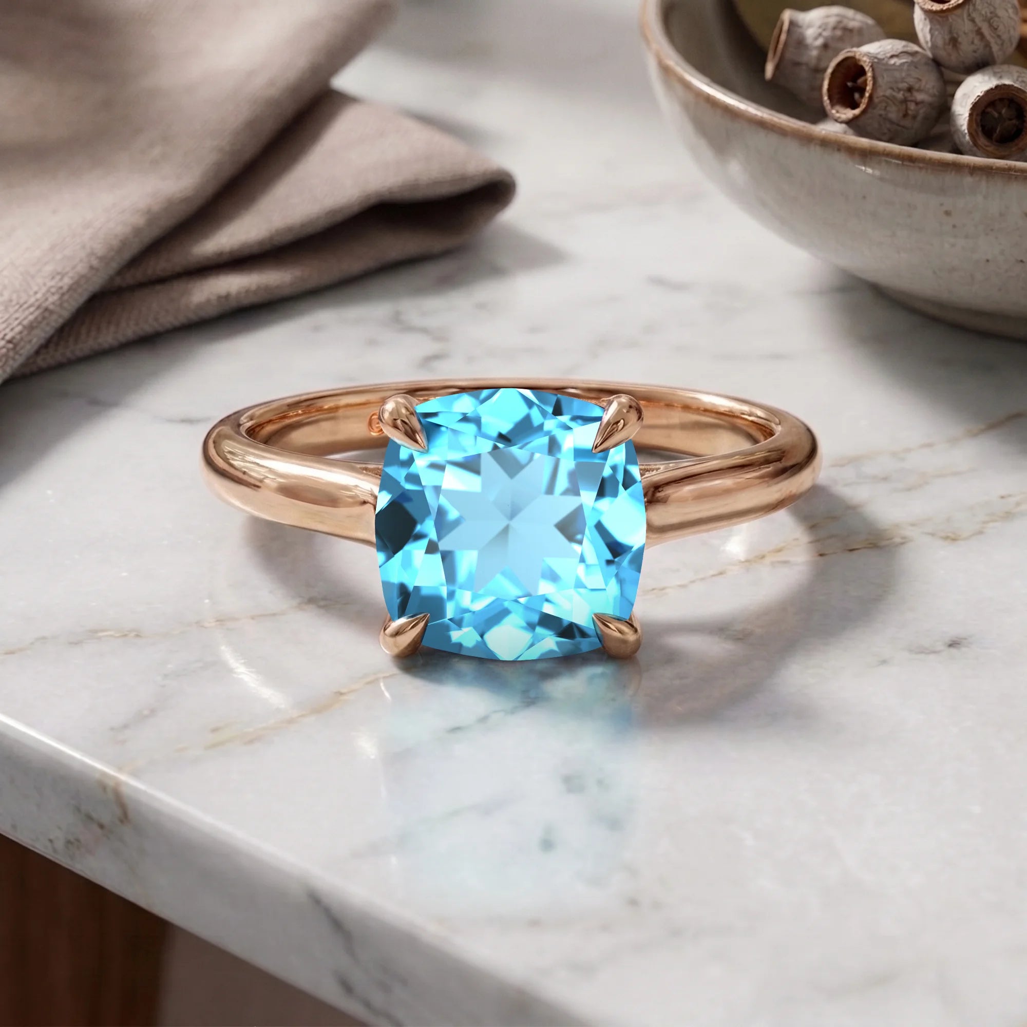 14K Rose Gold